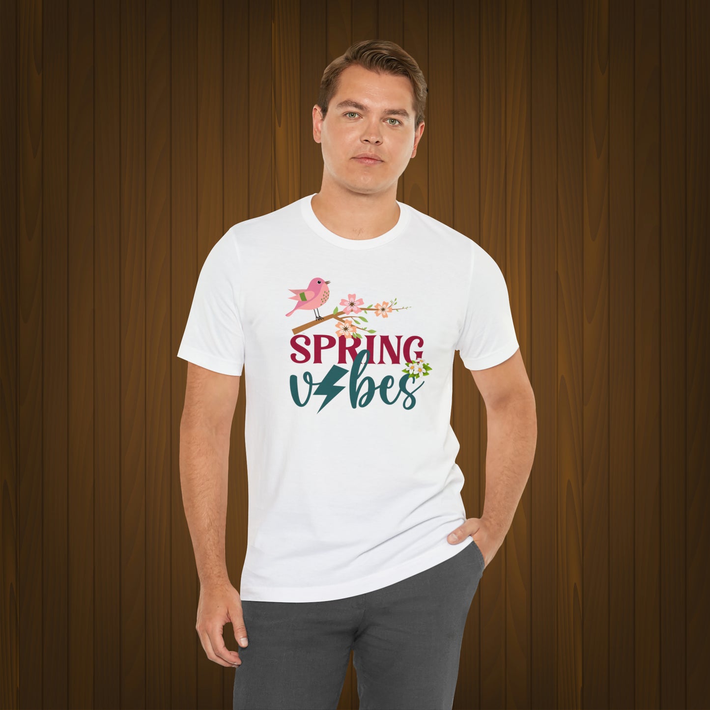 Spring Unisex T-shirt, Spring Vibes Trendy Shirt.