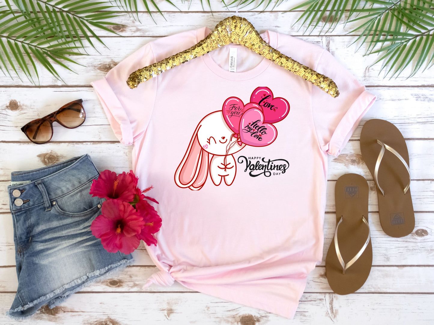 Happy valentines day Unisex Jersey Short Sleeve Tee