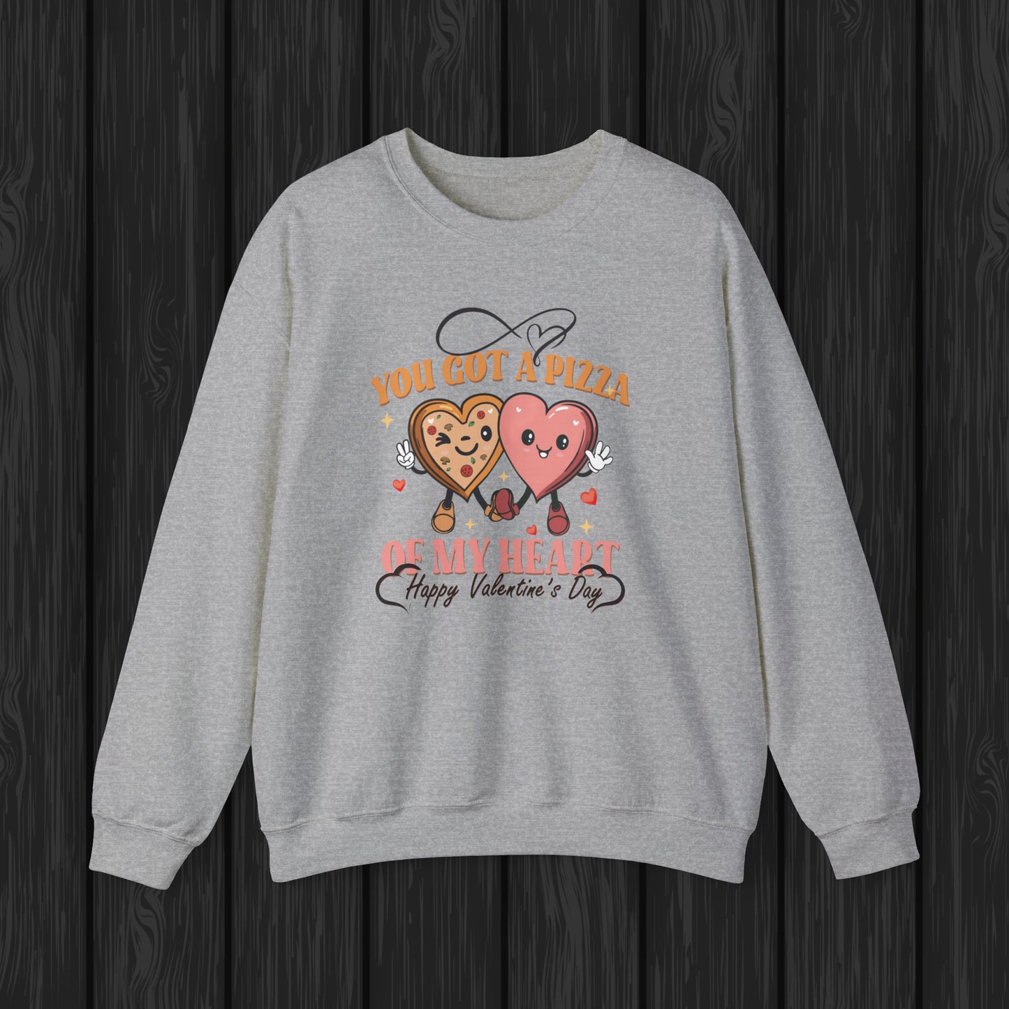 Happy valentines day Unisex Heavy Blend™ Crewneck Sweatshirt
