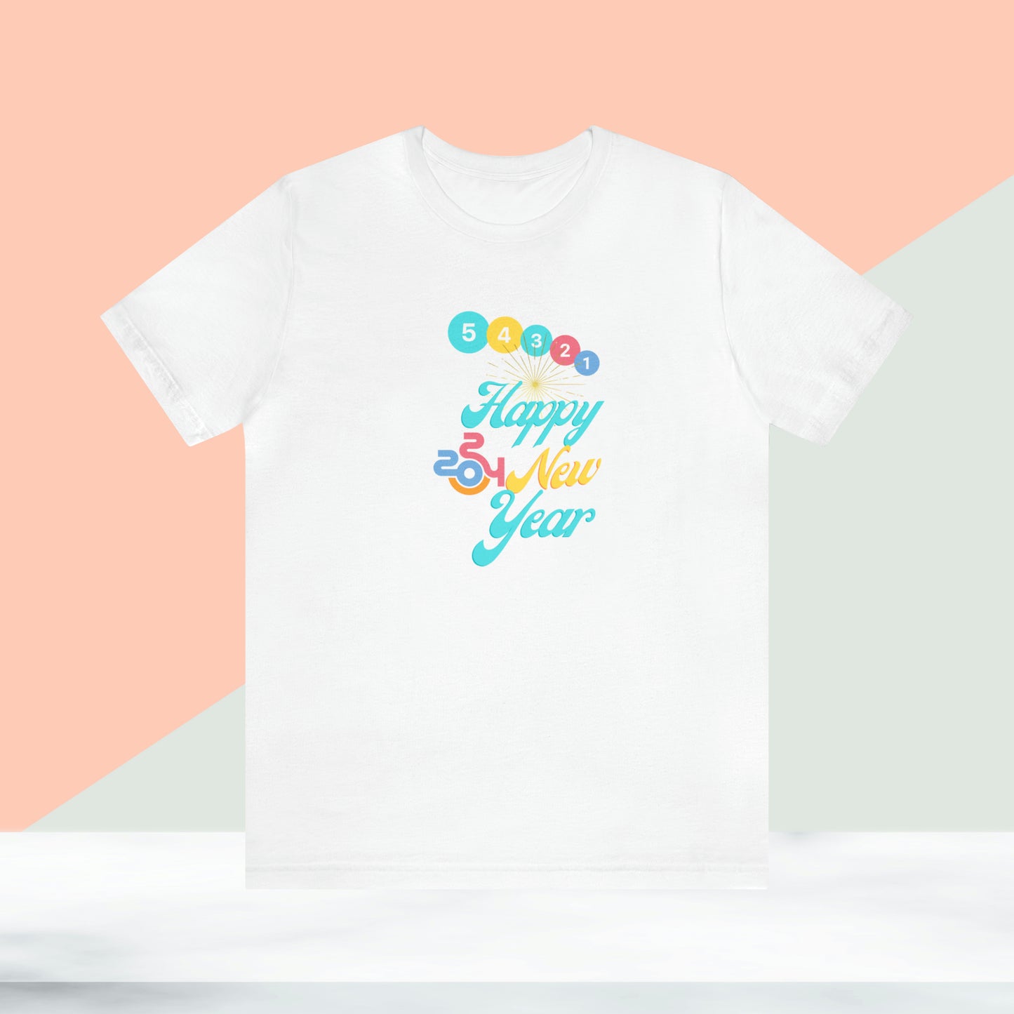 Happy New Year Unisex Jersey Short Sleeve Tee