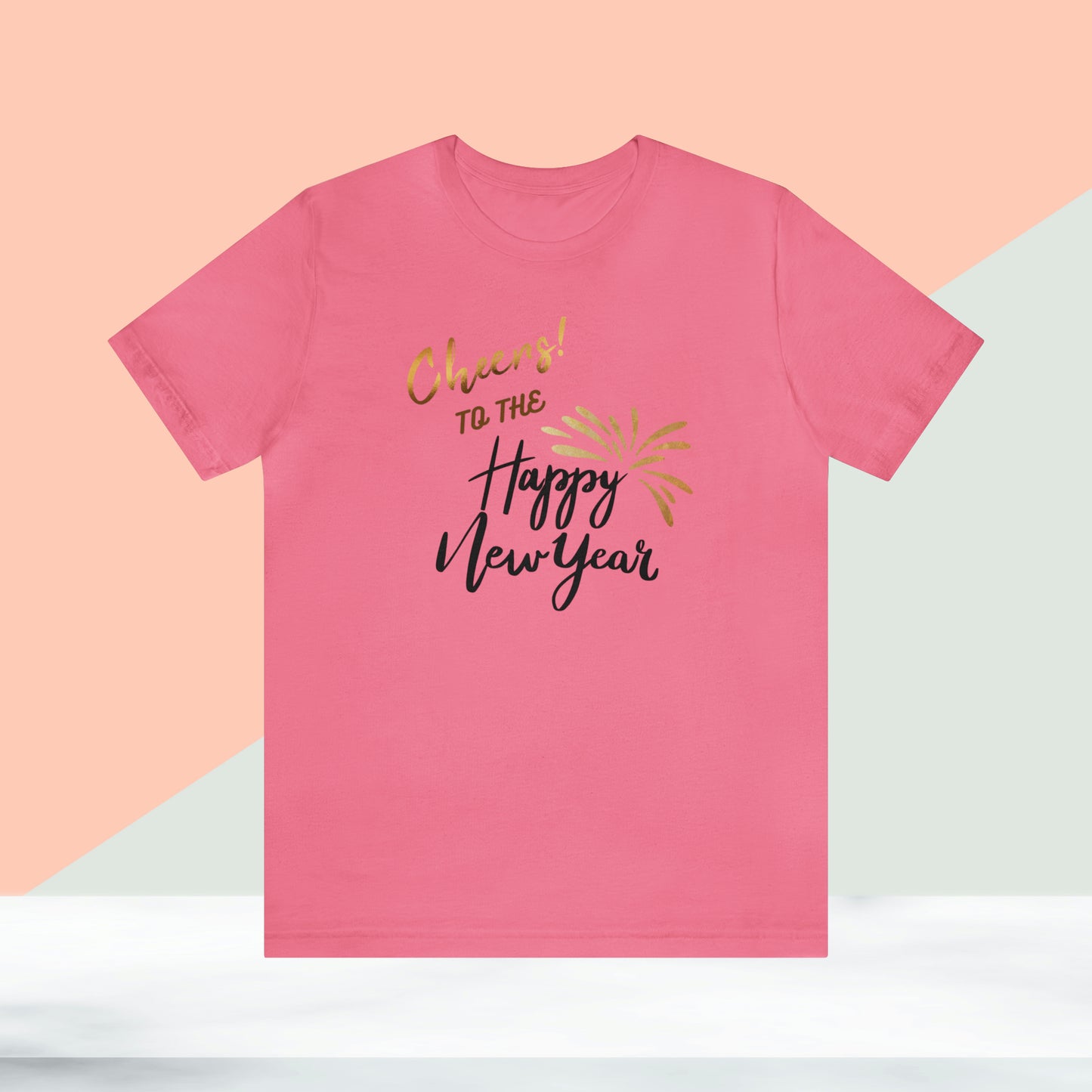 Happy New Year Unisex Jersey Short Sleeve Tee