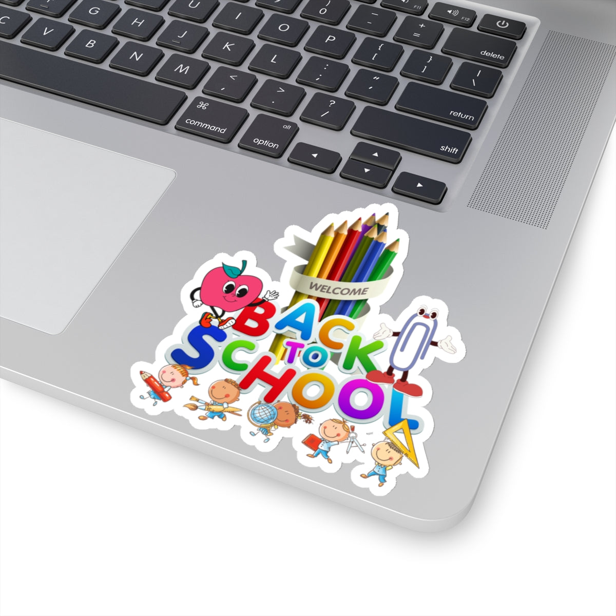 Back To School Kiss-Cut Stickers, First Grade Squad Kiss-Cut Stickers, Gift for First graders, Ready for School, Back to Learning.