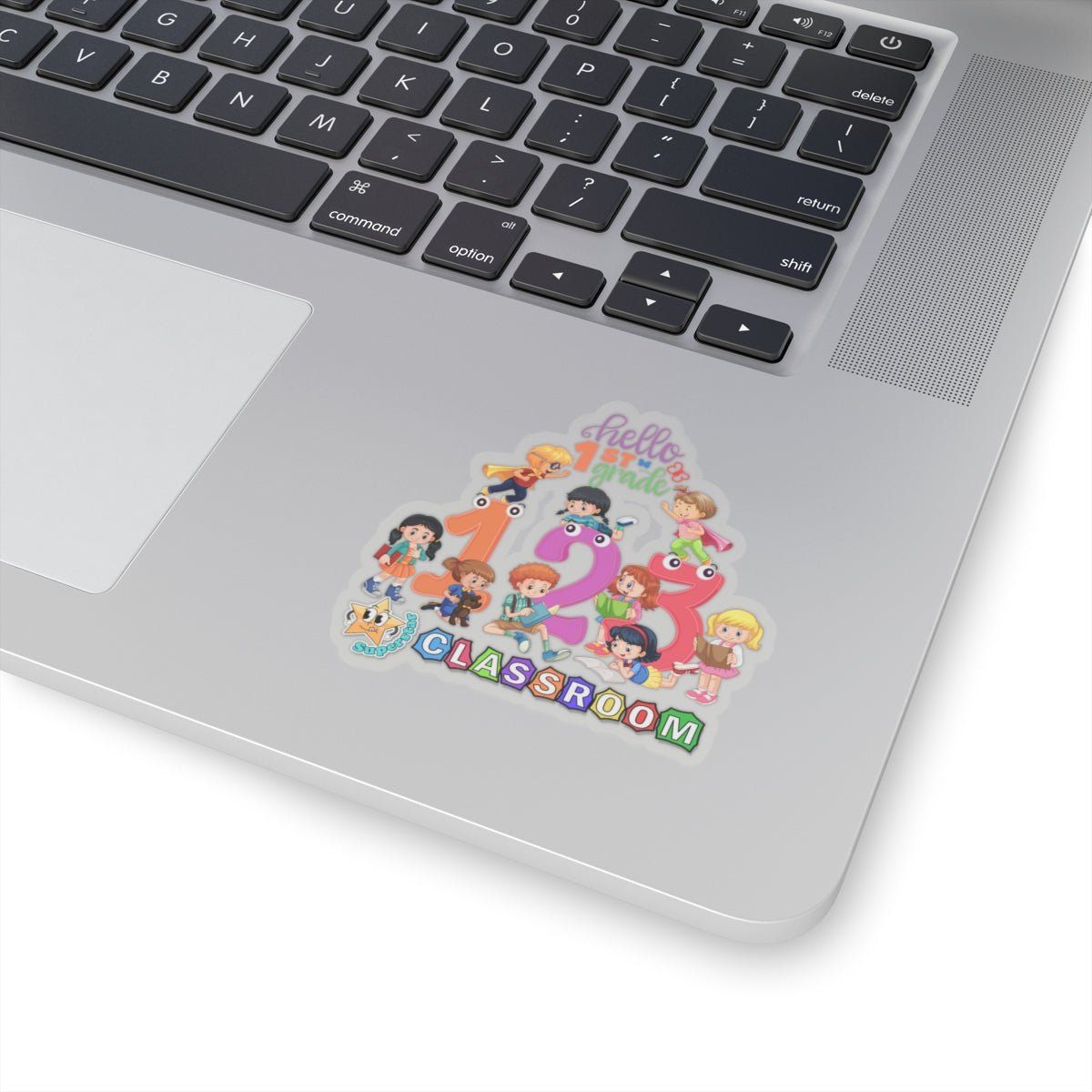 Back To School Kiss-Cut Stickers, First Grade Squad Kiss-Cut Stickers, Gift for First graders, Ready for School, Back to Learning.