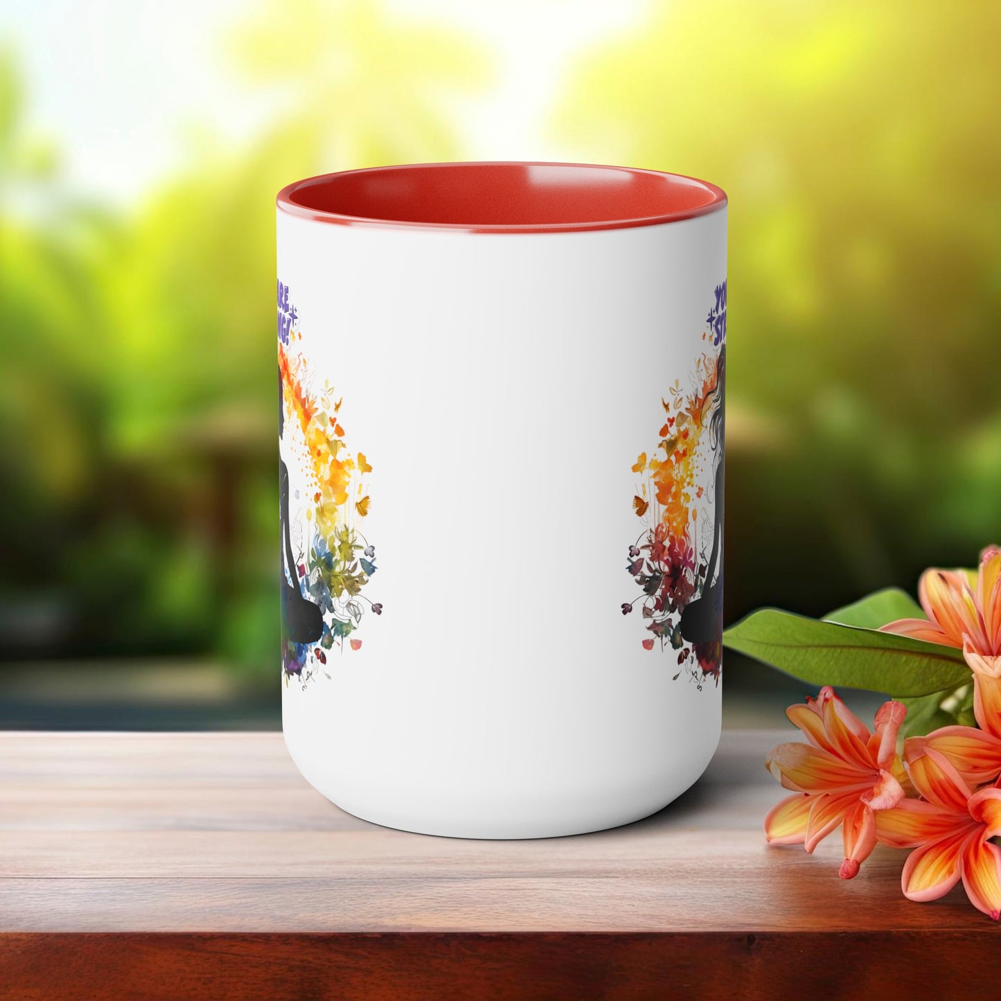 You Are strong Yoga Coffee Mug, Cute Yoga Coffee Mug, Yoga lovers Coffee Mug, Yoga Instructor Gift, Gift For Yoga lover, Gift For Yogi.