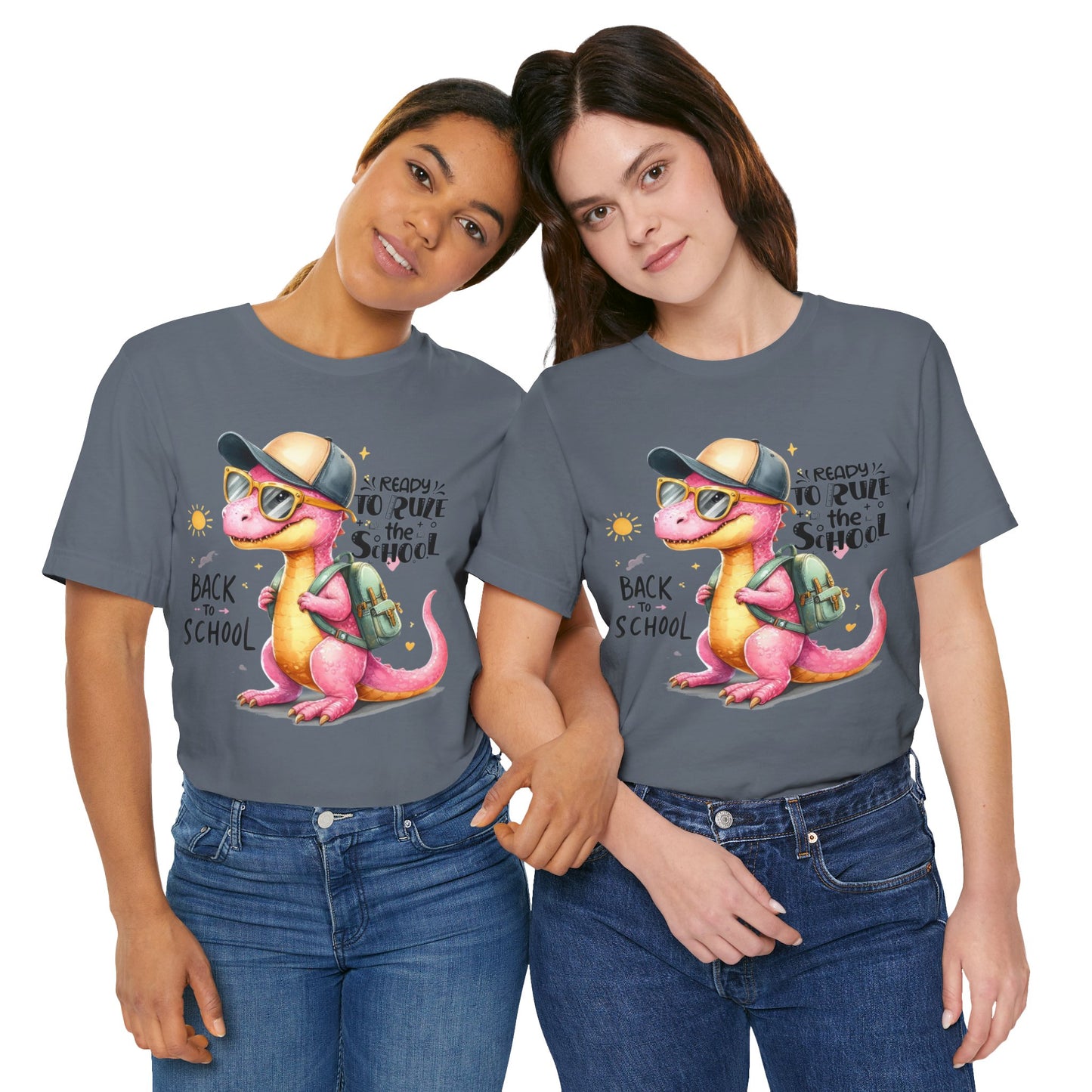 Ready To Rule The School T-shirt, Back To School T-Shirt, Teacher Back To school unisex jersey short sleeve.First Day Vibes T-Shirt.