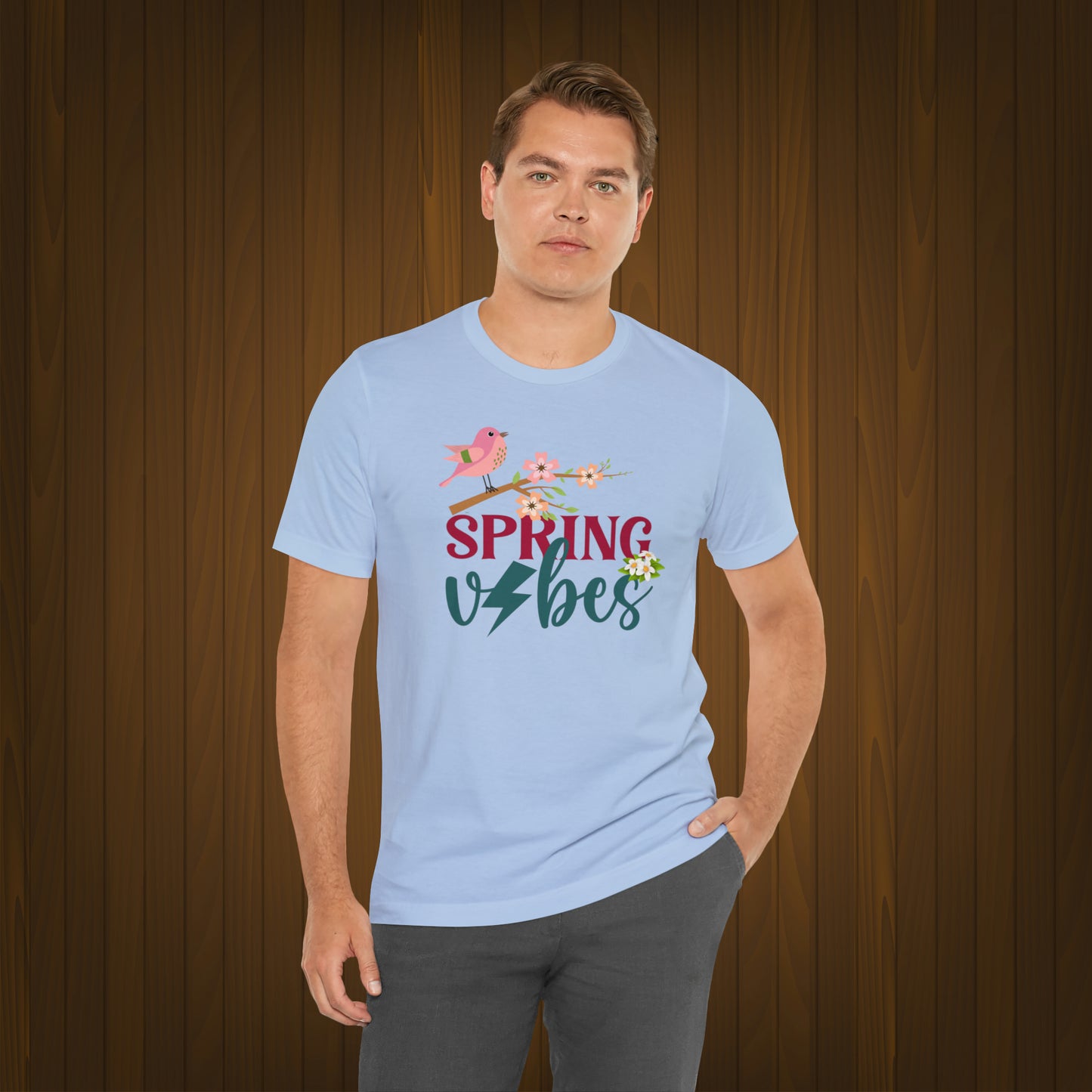 Spring Unisex T-shirt, Spring Vibes Trendy Shirt.