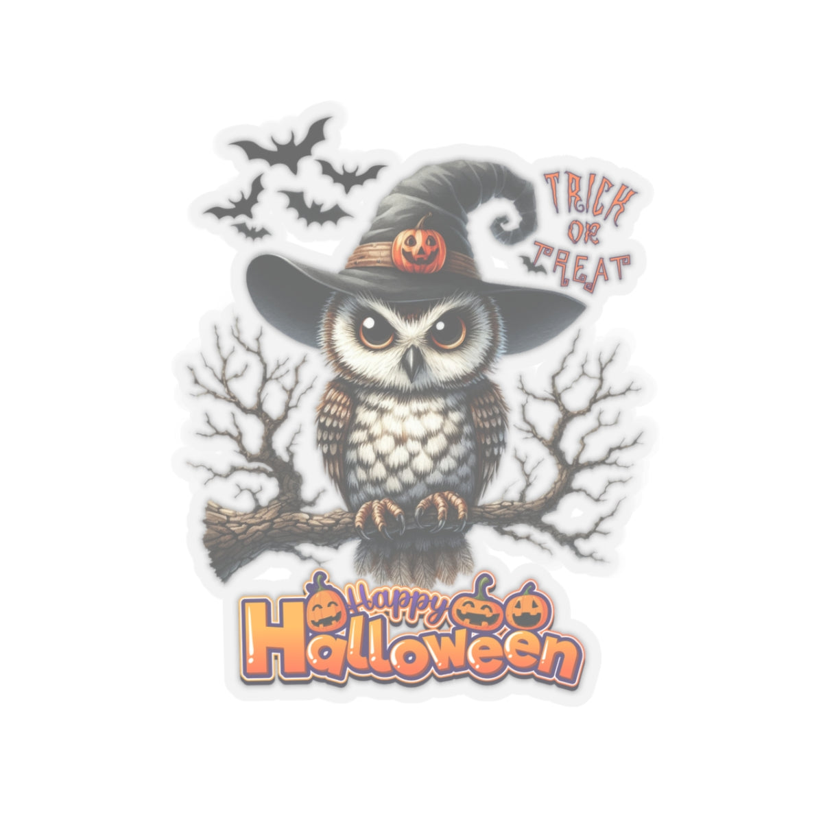 Stay Spooky Halloween Kiss-Cut Stickers, Spooky Vibes Happy Halloween Kiss-Cut Stickers, Happy Halloween Kiss-Cut Stickers, Spooky Season Kiss-Cut Stickers, Trick Or Treat Halloween Kiss-Cut Stickers.