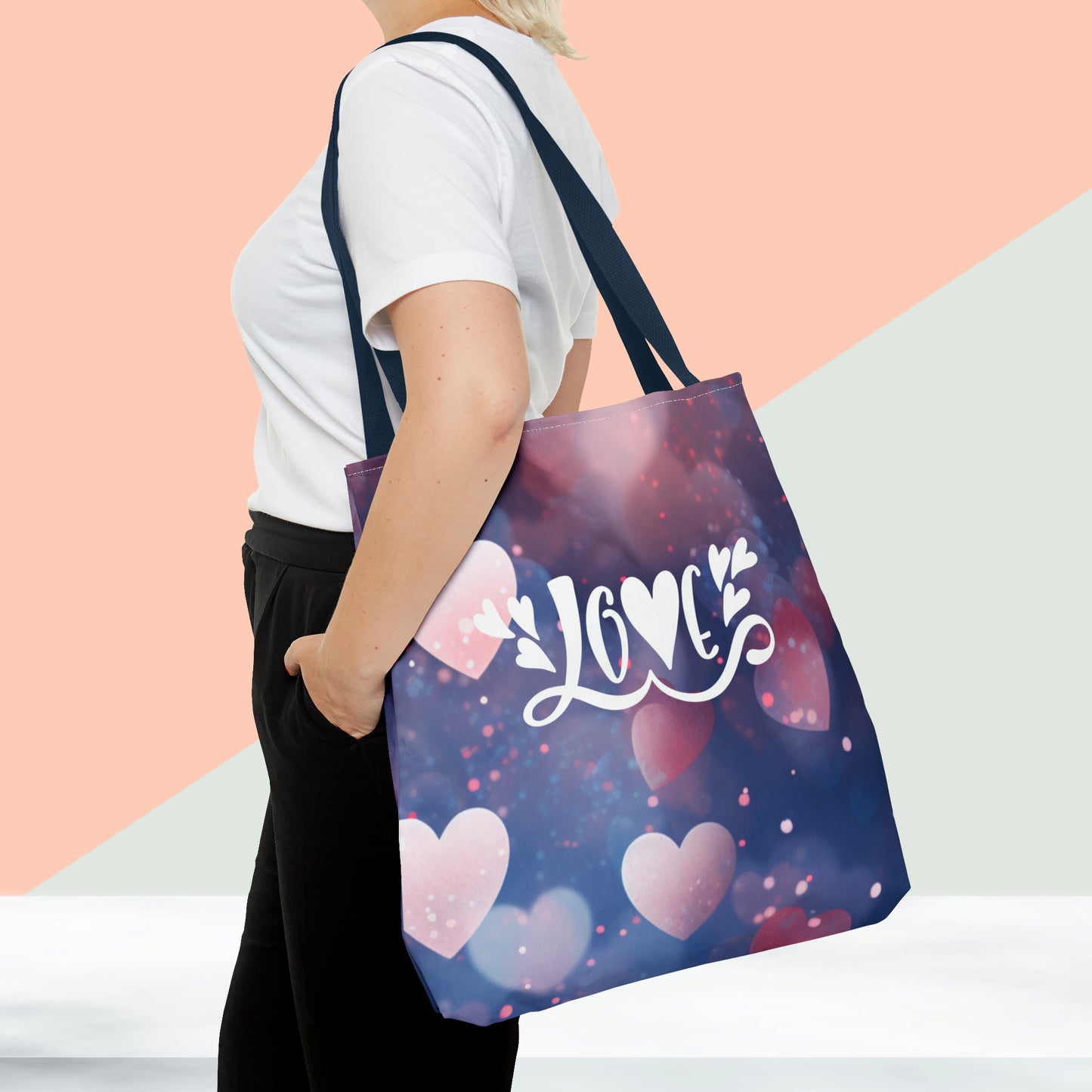 Happy Valentines Day Tote Bag