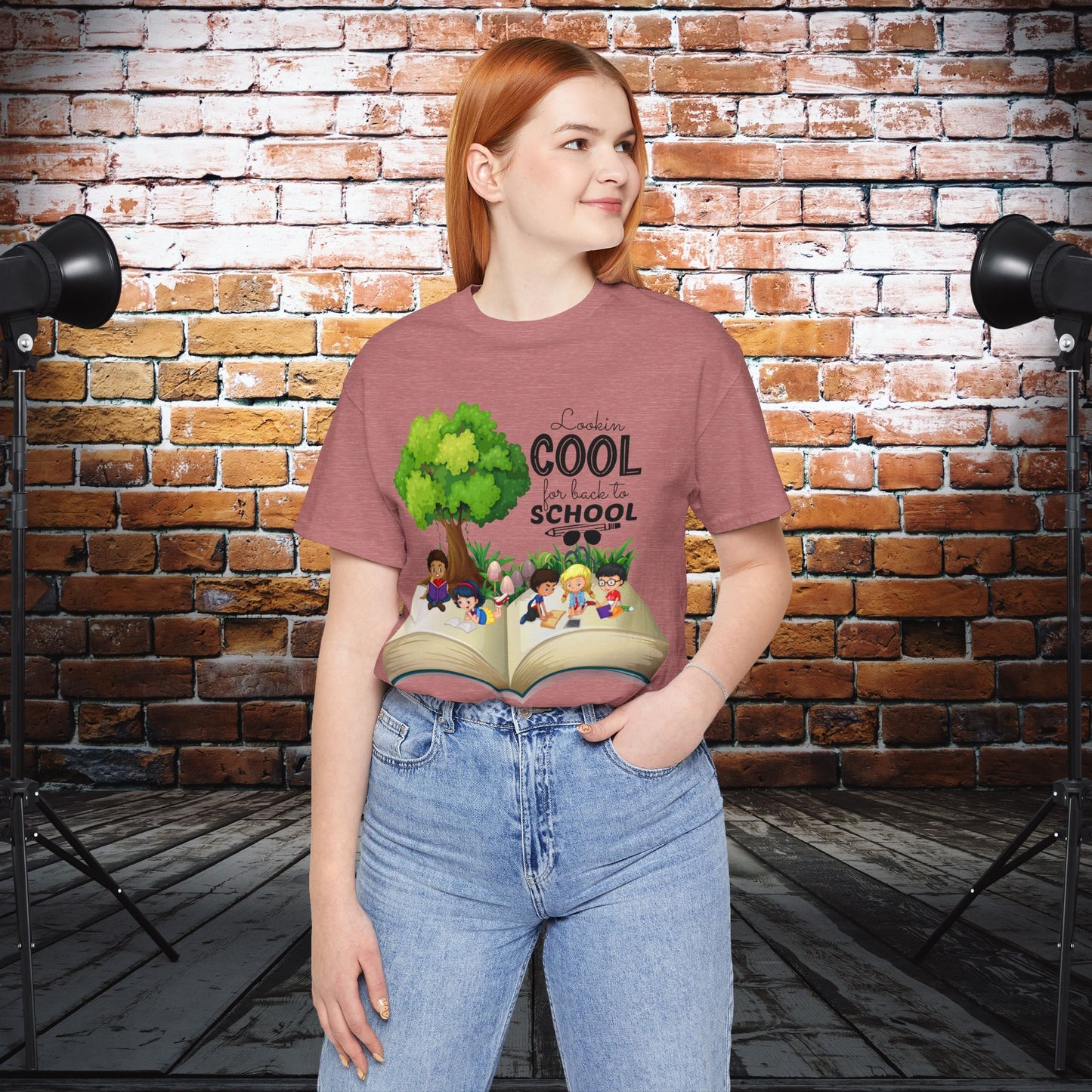 Looking Cool For BackTo School T-Shirt, Hello Teacher T-Shirt, Back To School T-Shirt, Teach Love Inspire Teacher Shirt, Teacher Back To school unisex jersey short sleeve.First Day Vibes T-Shirt.