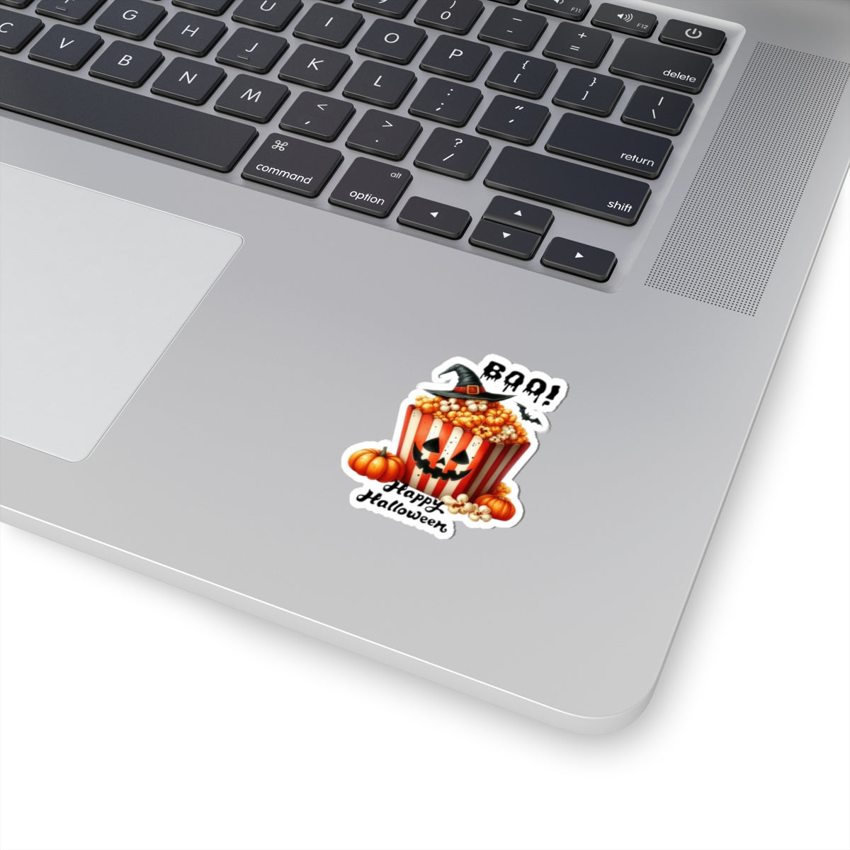 Boo Happy Halloween Kiss-Cut Stickers, Happy Halloween Kiss-Cut Stickers, Spooky Season Kiss-Cut Stickers, Trick Or Treat Halloween Kiss-Cut Stickers.