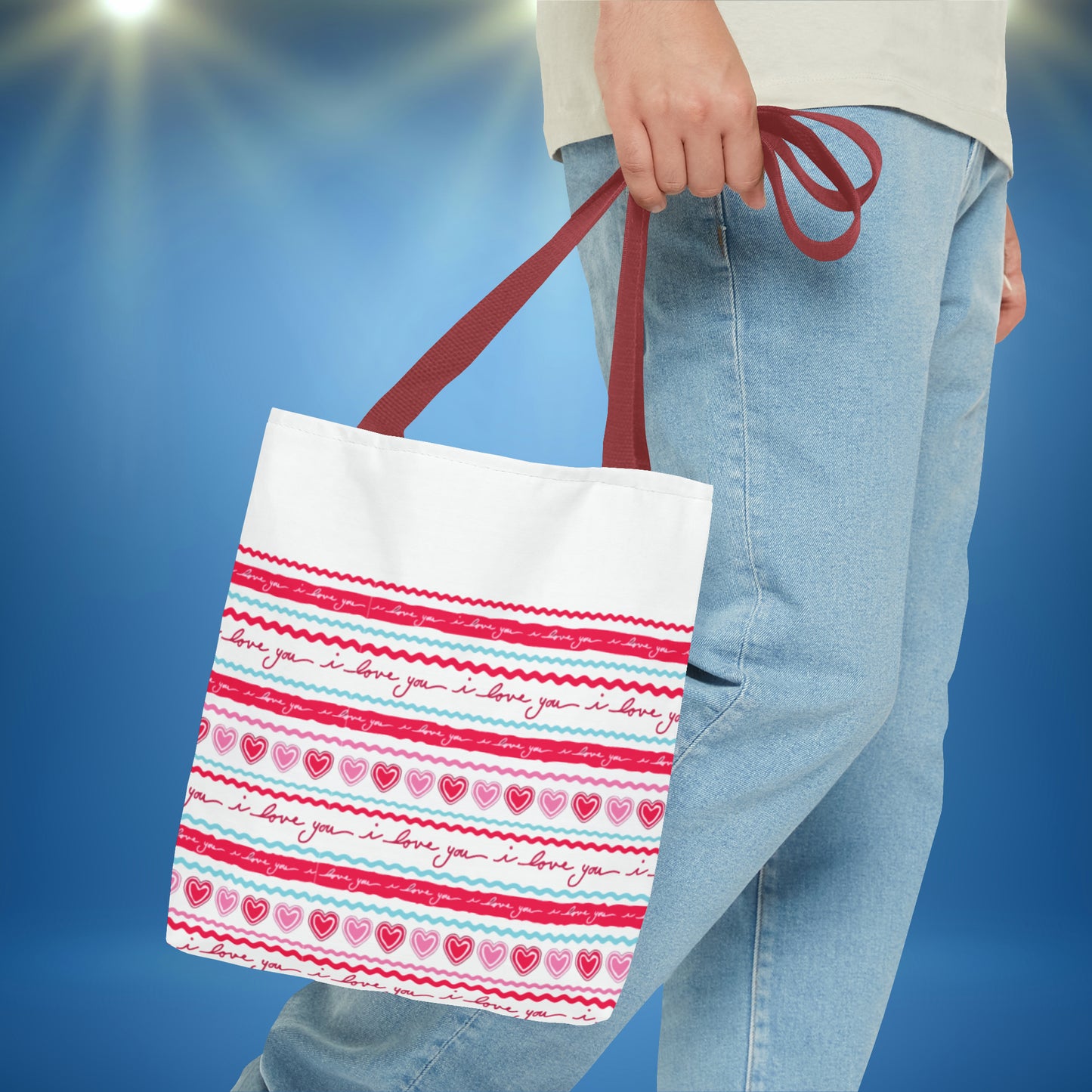 Happy Valentines Day Tote Bag