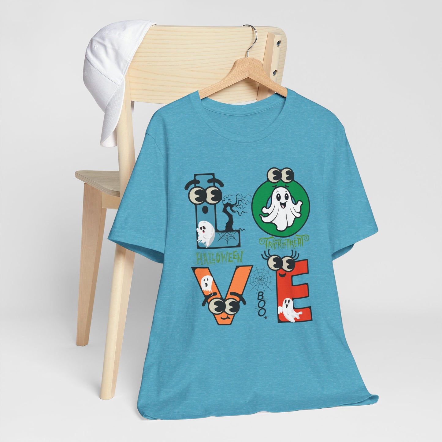 Love Happy Halloween T-shirt, Happy Halloween T-shirt, Trick Or Treat T-shirt, Halloween T-shirt, Cool Halloween T-shirt, Spooky T-shirt,