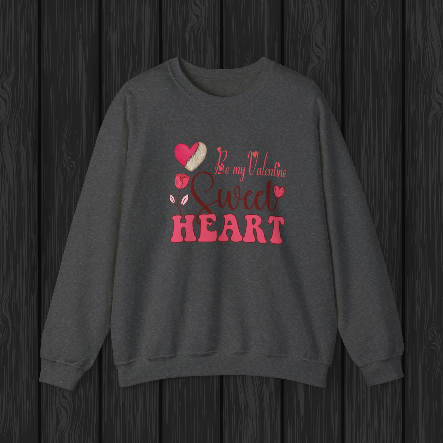 Happy valentines day Unisex Heavy Blend™ Crewneck Sweatshirt