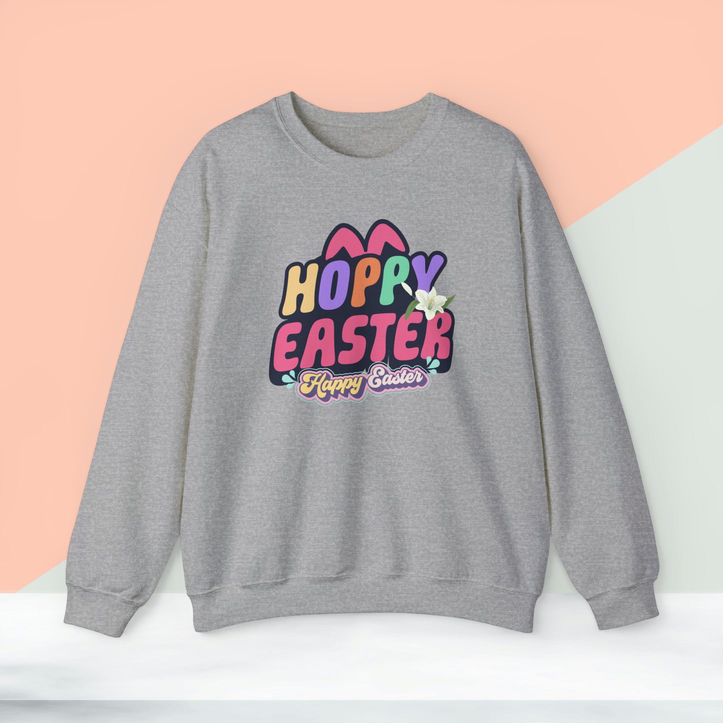 Happy easter Unisex Crewneck Sweatshirt