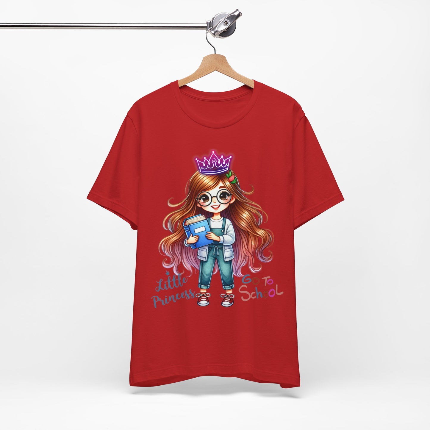 Little Princess T-Shirt, Teach Love Inspire Teacher Shirt, Teacher Back To school unisex jersey short sleeve.First Day Vibes T-Shirt.