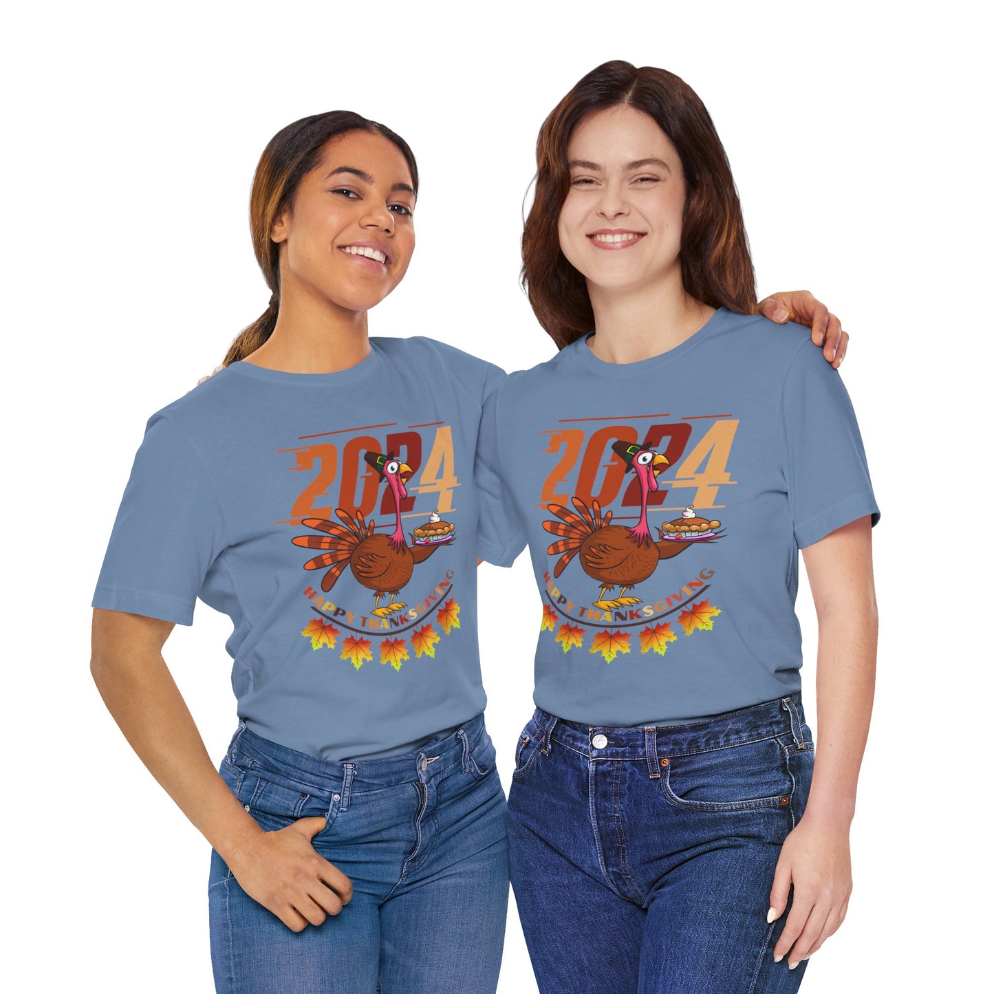 Thanksgiving T-shirt, Happy thanksgiving 2024 T-shirt, Thanksgiving Gift,Turkey Shirt, Family Thanksgiving, Holiday Outfit.