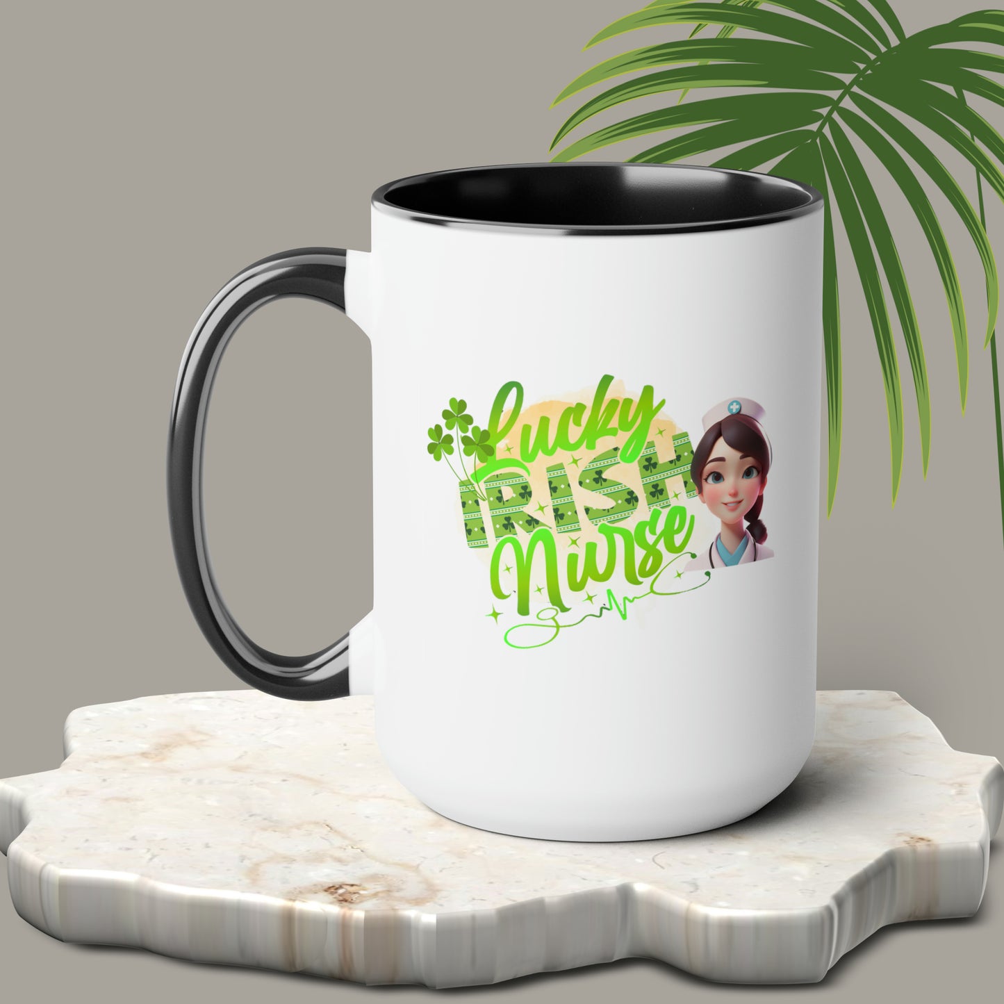 St Patrick's Day two-Tone Coffee Mugs, 15oz