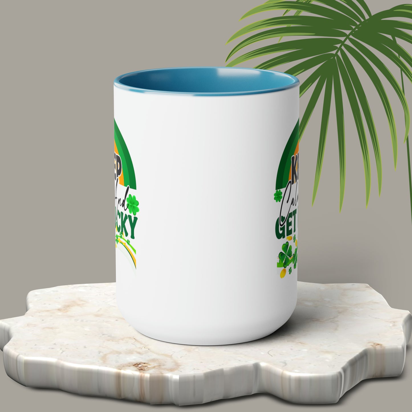St Patrick's Day two-Tone Coffee Mugs, 15oz
