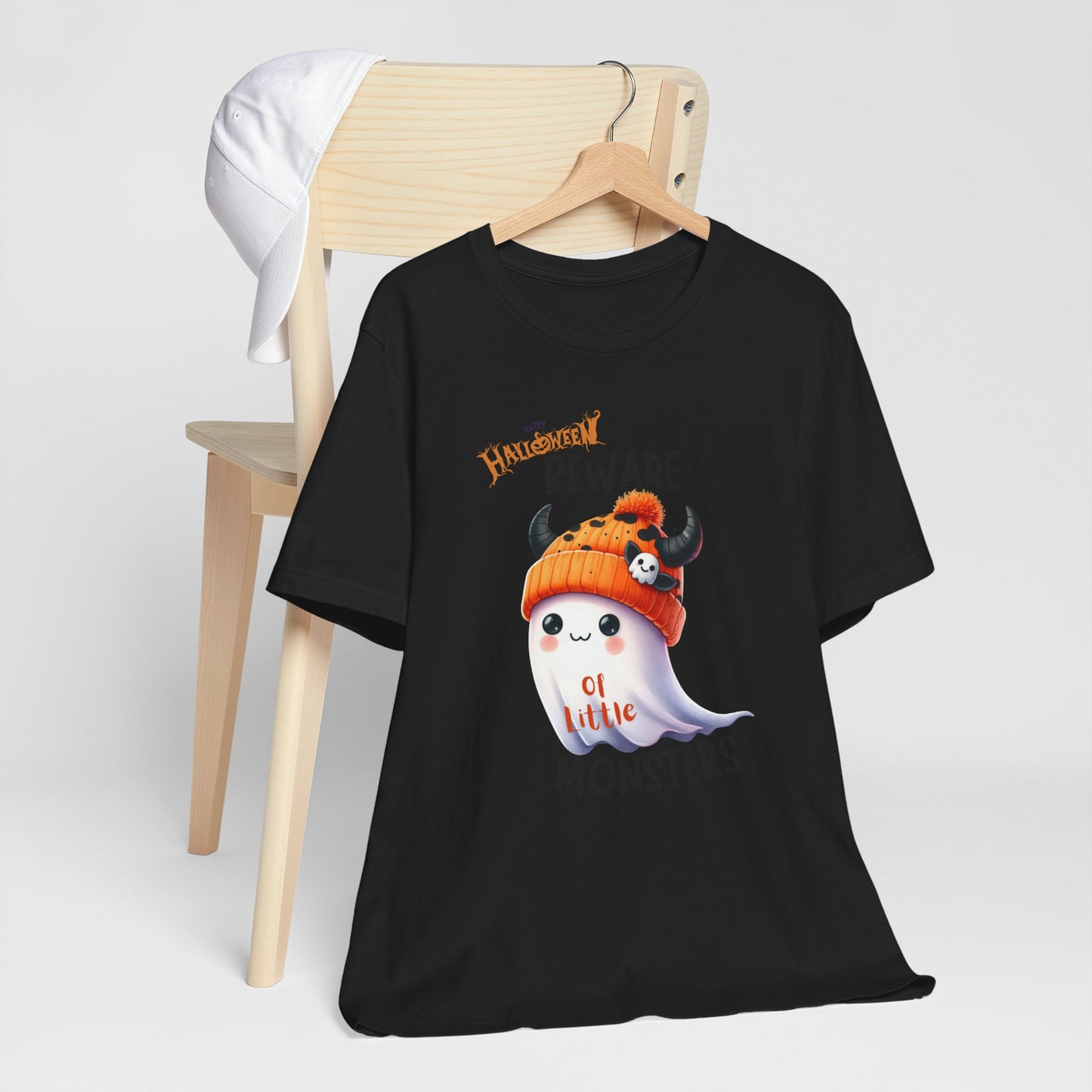 Beware Of Little Monsters T-shirt, Happy Halloween Skeleton T-shirt, Happy Halloween T-shirt, Trick Or Treat T-shirt, Halloween T-shirt, Cool Halloween T-shirt, Spooky T-shirt,