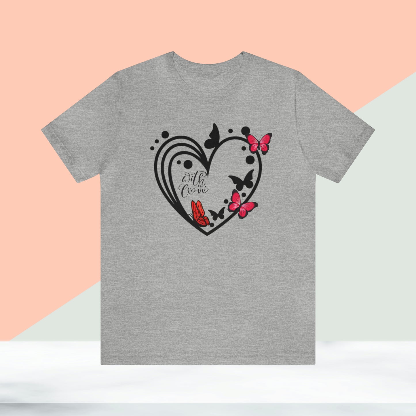 Happy valentines day Unisex Jersey Short Sleeve Tee