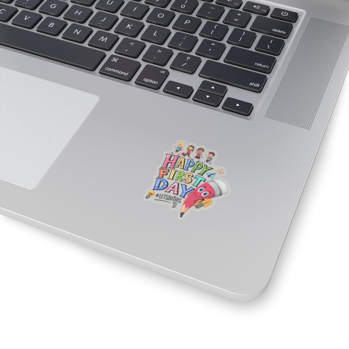 Happy First Day Back To School Kiss-Cut Stickers, First Grade Squad Kiss-Cut Stickers, Gift for First graders, Ready for School, Back to Learning.