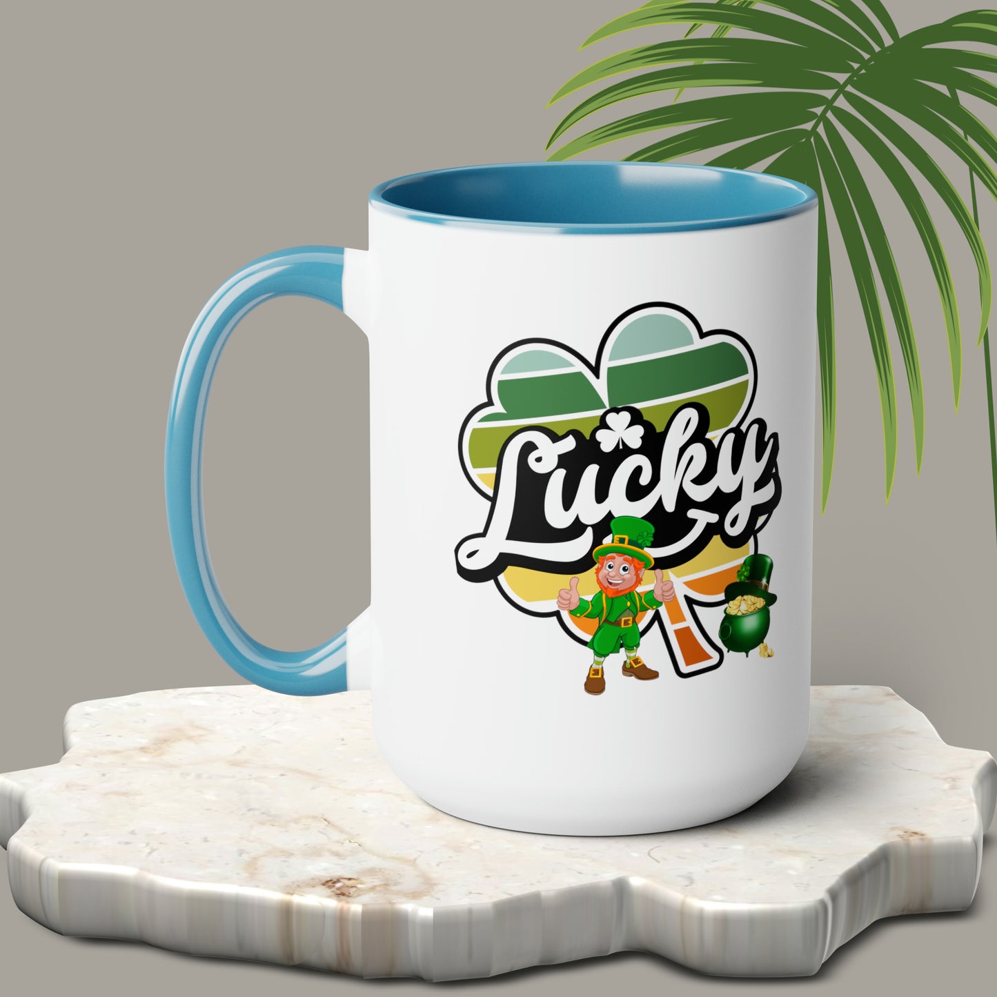 St Patrick's Day two-Tone Coffee Mugs, 15oz