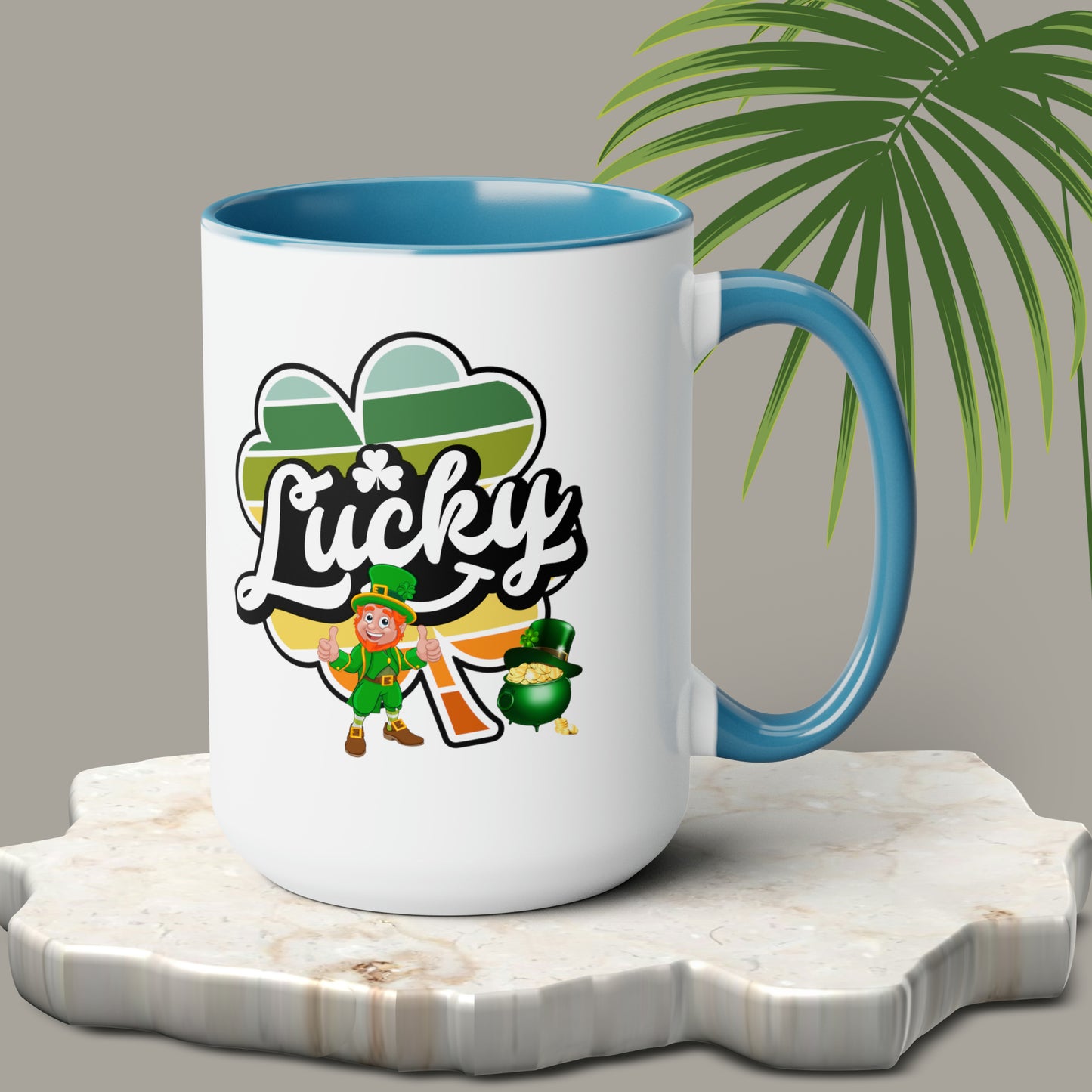 St Patrick's Day two-Tone Coffee Mugs, 15oz