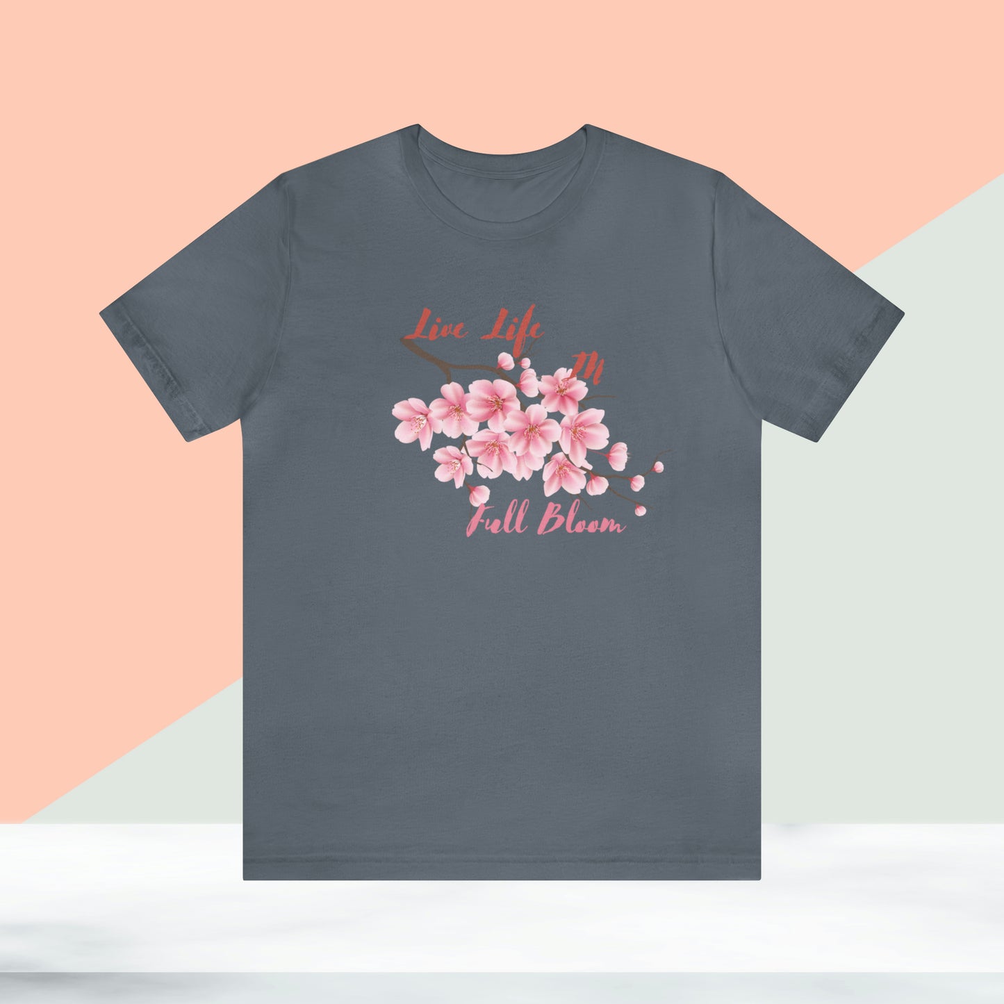 Spring Unisex T-shirt, Spring Flowers Trendy Shirt.