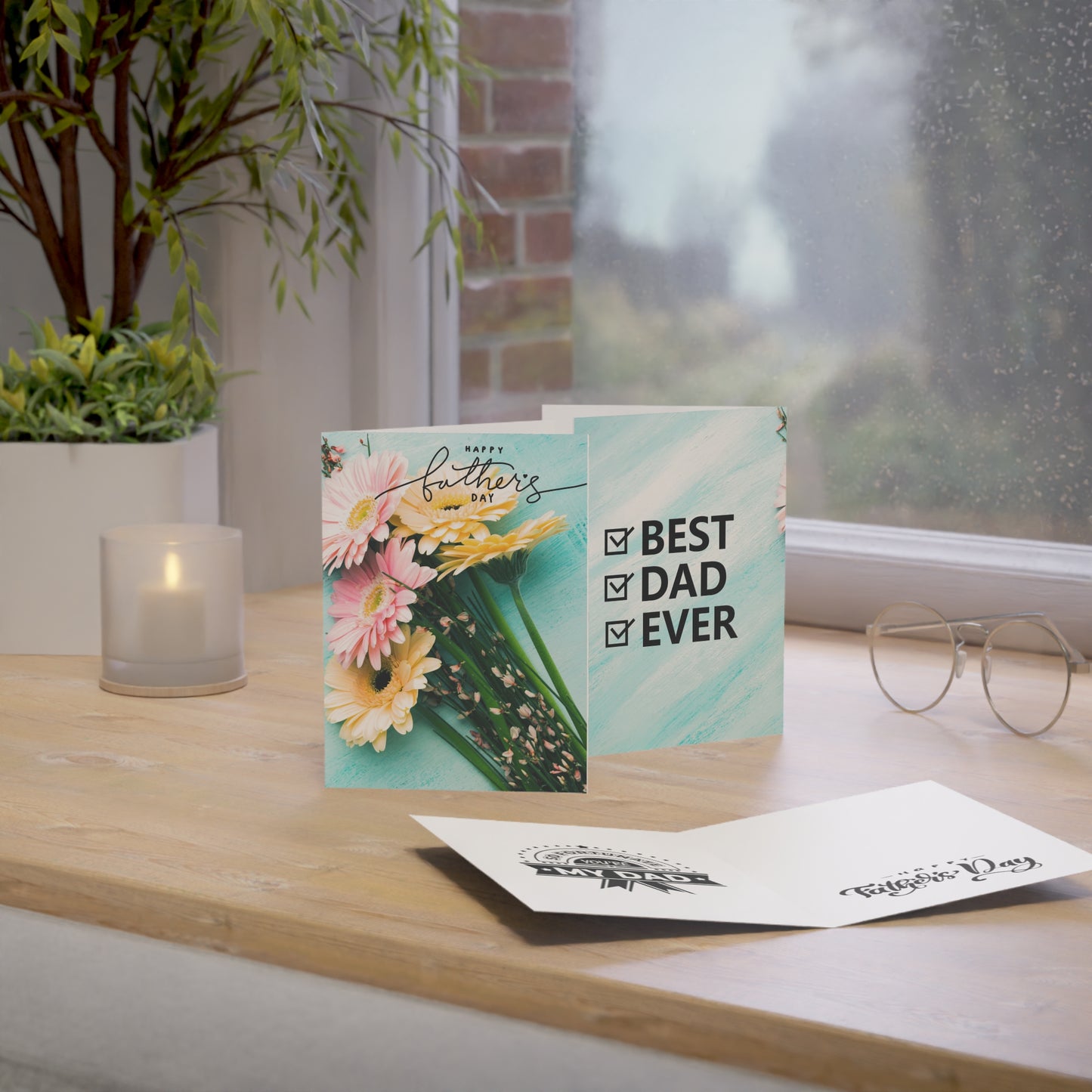 Happy Father's Day Greeting Cards (1, 10, 30, and 50pcs)