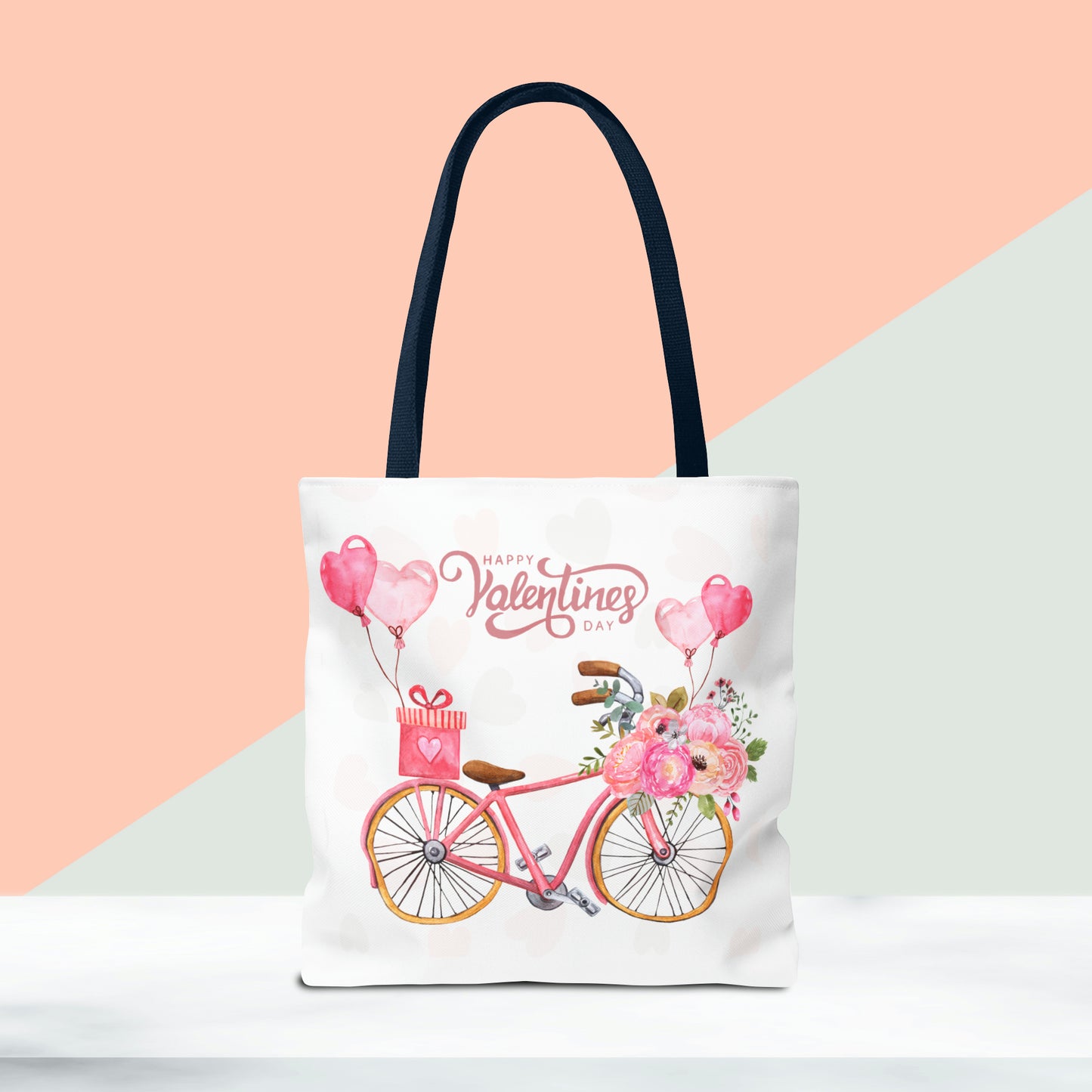 Happy Valentines Day Tote Bag
