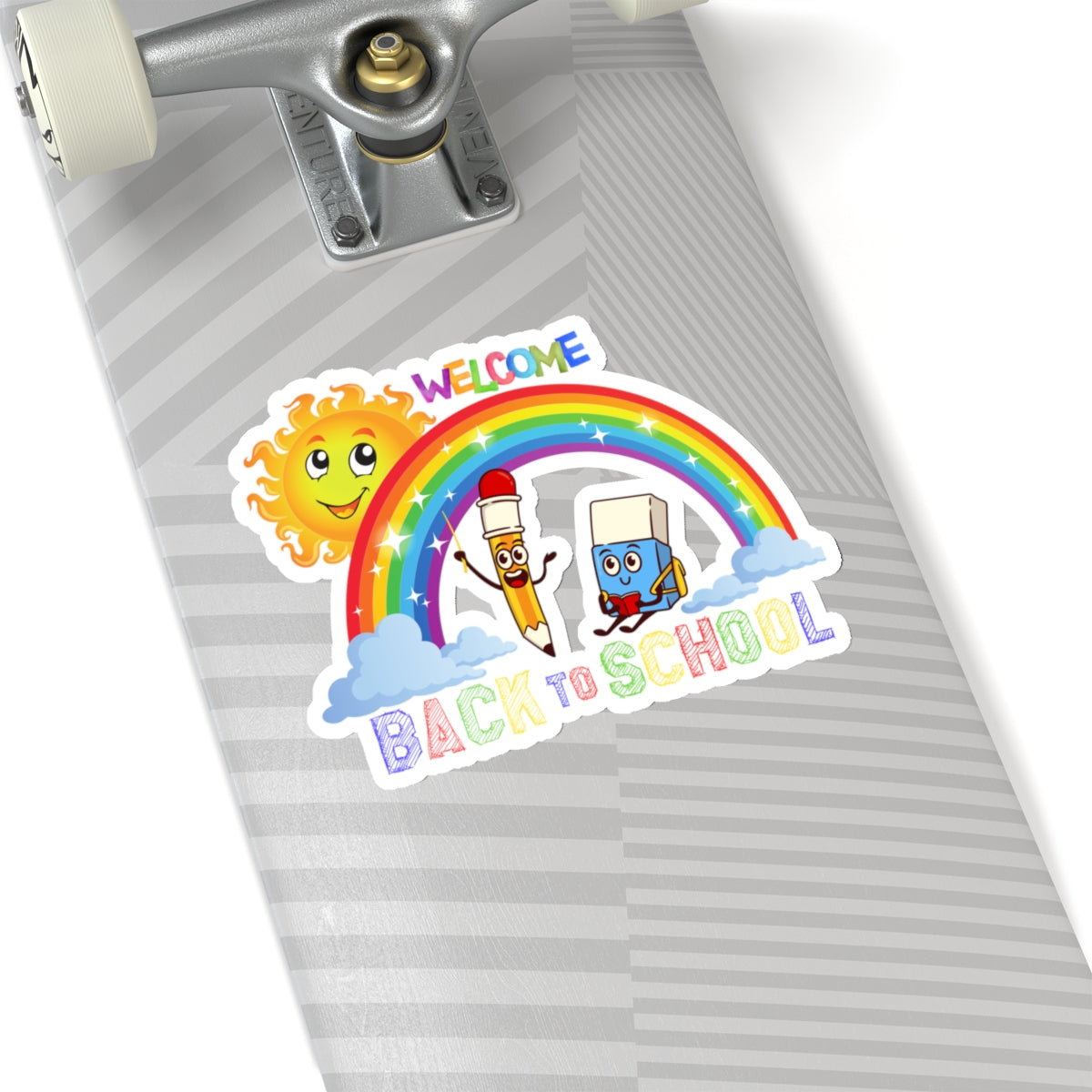 Welcome Back To School Kiss-Cut Stickers, First Grade Squad Kiss-Cut Stickers, Gift for First graders, Ready for School, Back to Learning.