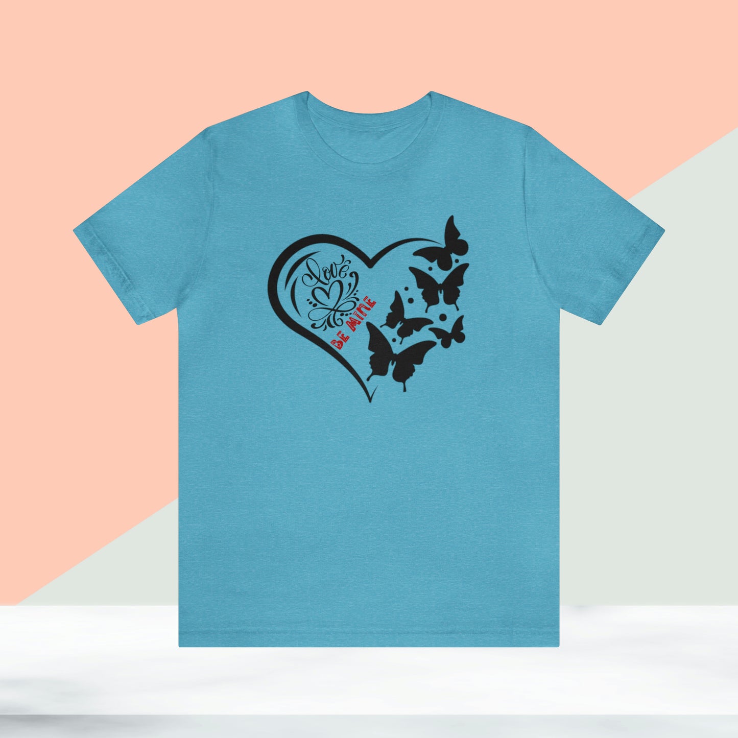Happy valentines day Unisex Jersey Short Sleeve Tee