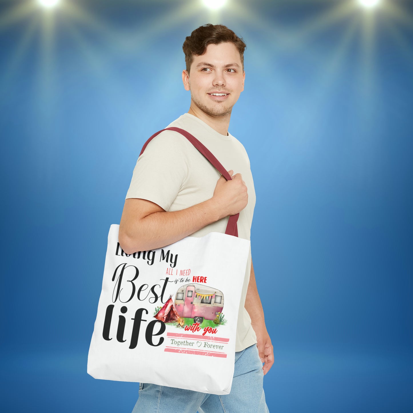 Happy Valentines Day Tote Bag