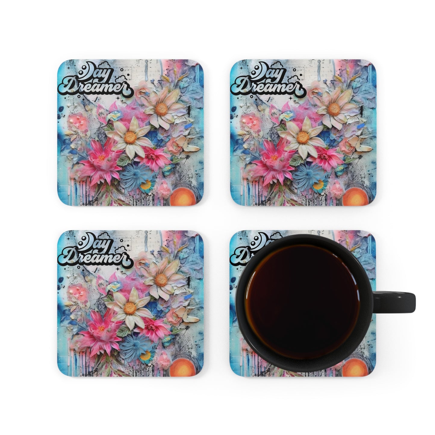Corkwood Coaster Set