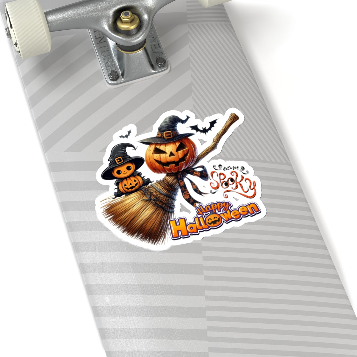 Let's Get Spooky Halloween Kiss-Cut Stickers, Spooky Vibes Happy Halloween Kiss-Cut Stickers, Happy Halloween Kiss-Cut Stickers, Spooky Season Kiss-Cut Stickers, Trick Or Treat Halloween Kiss-Cut Stickers.