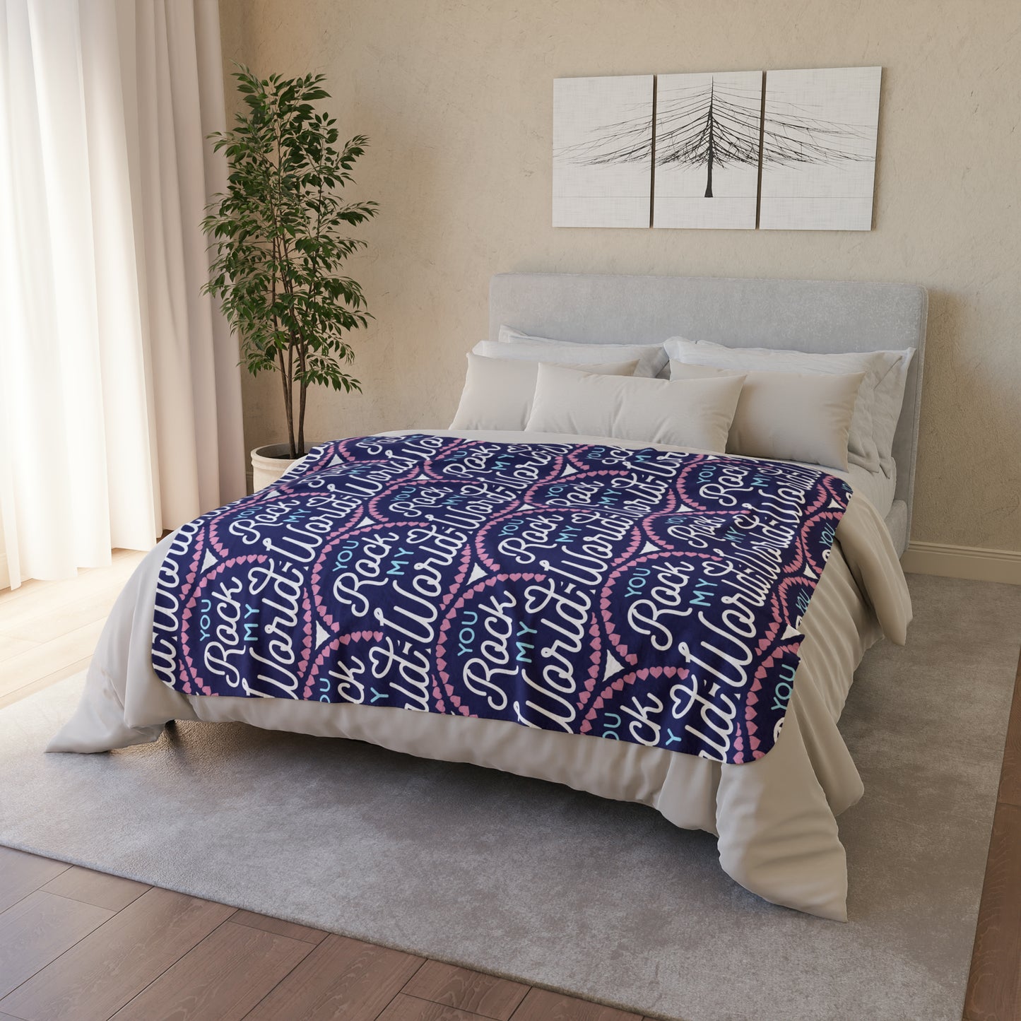 Fleece Sherpa Blanket