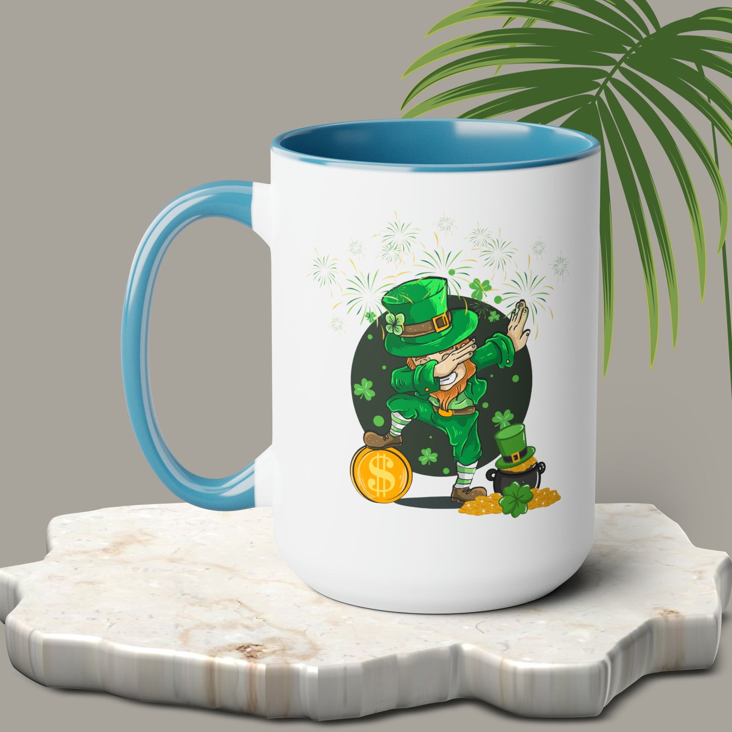 St Patrick's Day two-Tone Coffee Mugs, 15oz