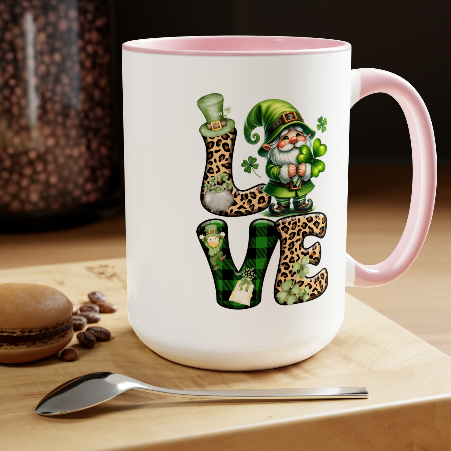 St Patrick's Day two-Tone Coffee Mugs, 15oz