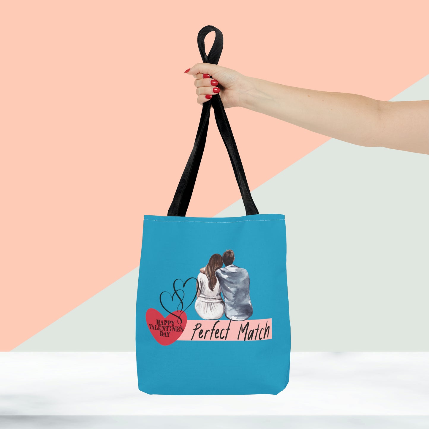 Happy Valentines Day Tote Bag
