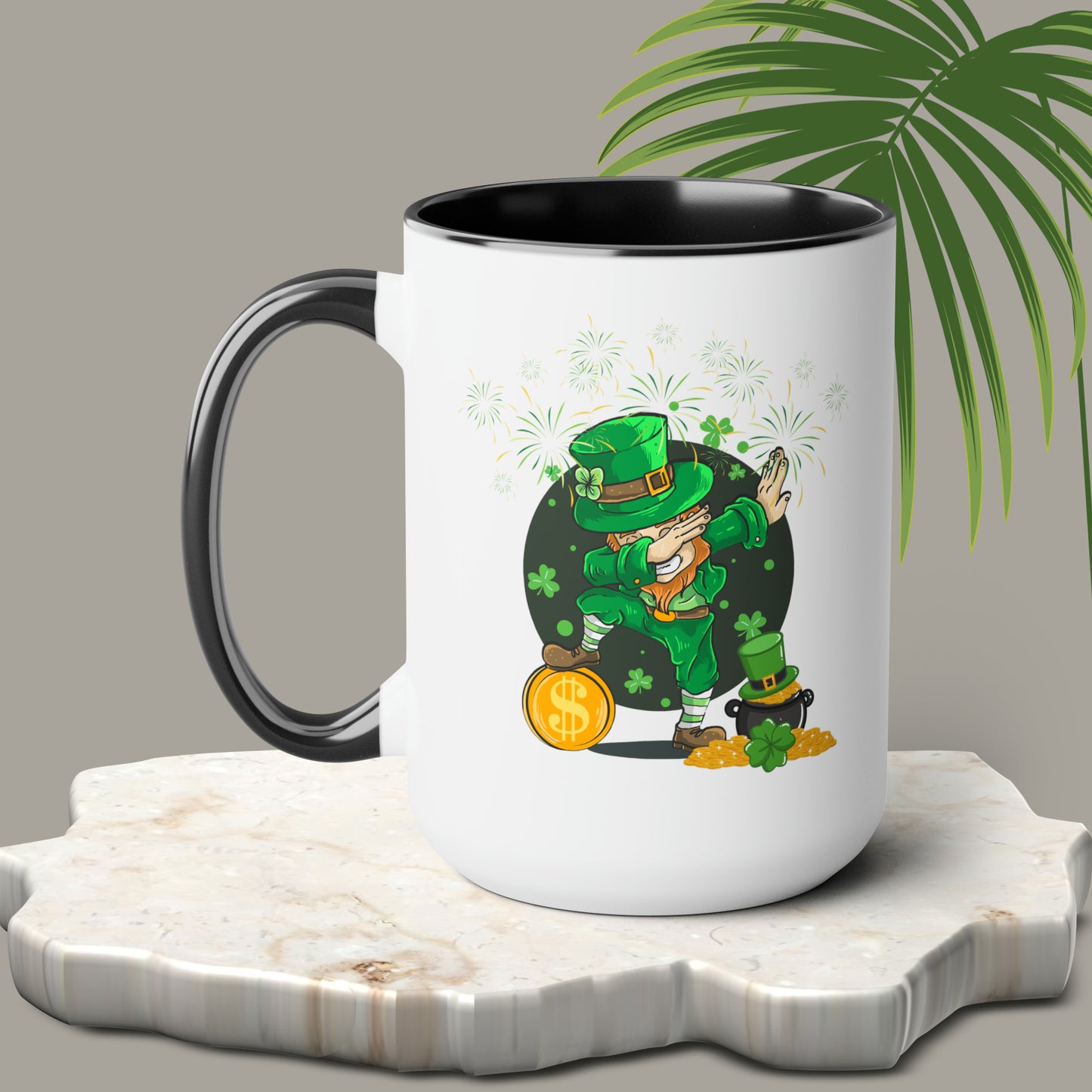 St Patrick's Day two-Tone Coffee Mugs, 15oz