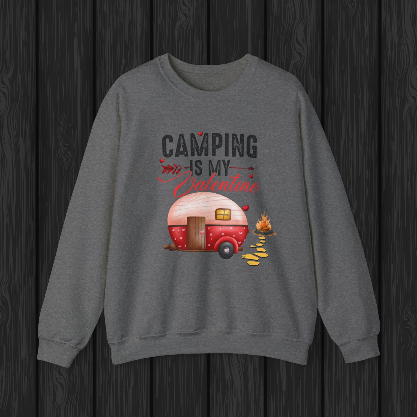 Happy valentines day Unisex Heavy Blend™ Crewneck Sweatshirt