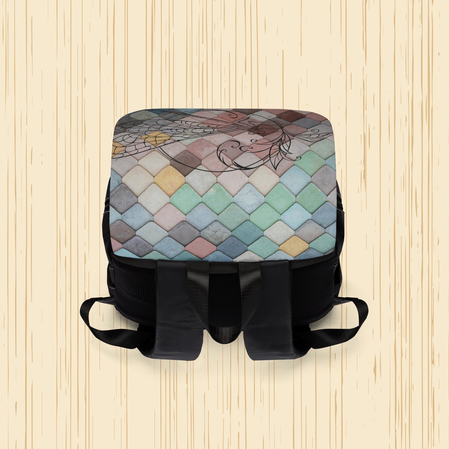 Unisex Casual Shoulder Backpack