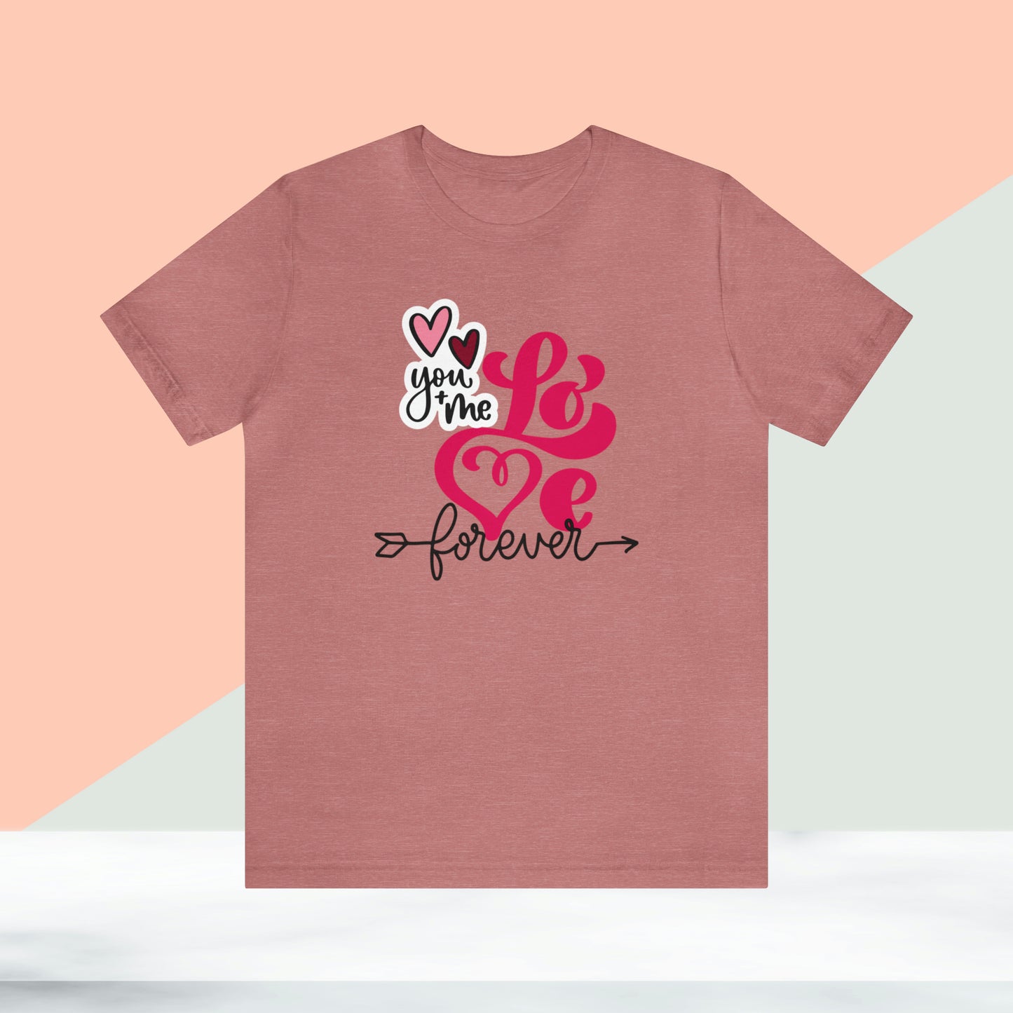 Happy valentines day Unisex Jersey Short Sleeve Tee