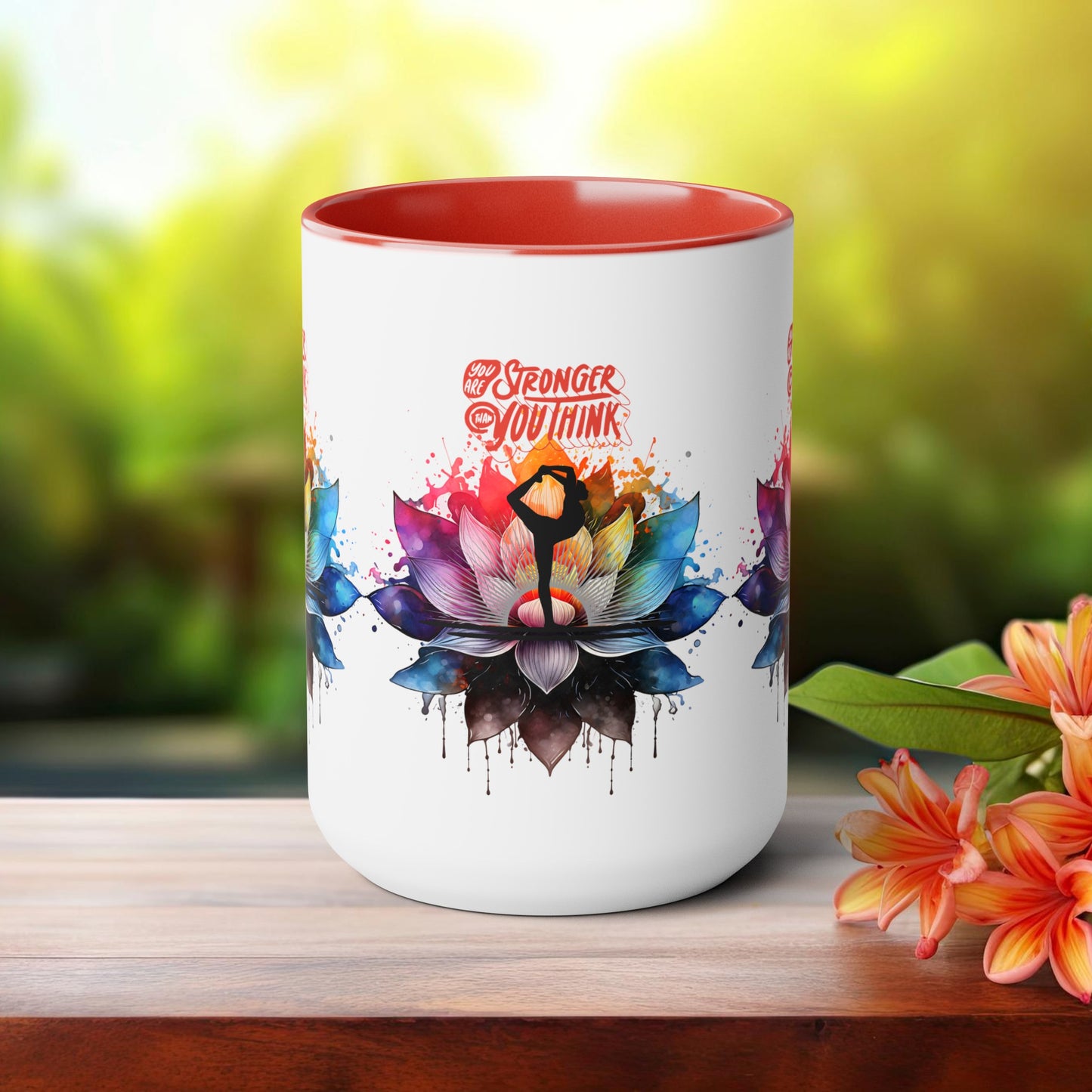 You Are stronger Then You Think Yoga Coffee Mug, Cute Yoga Coffee Mug, Yoga lovers Coffee Mug, Yoga Instructor Gift, Gift For Yoga lover, Gift For Yogi.