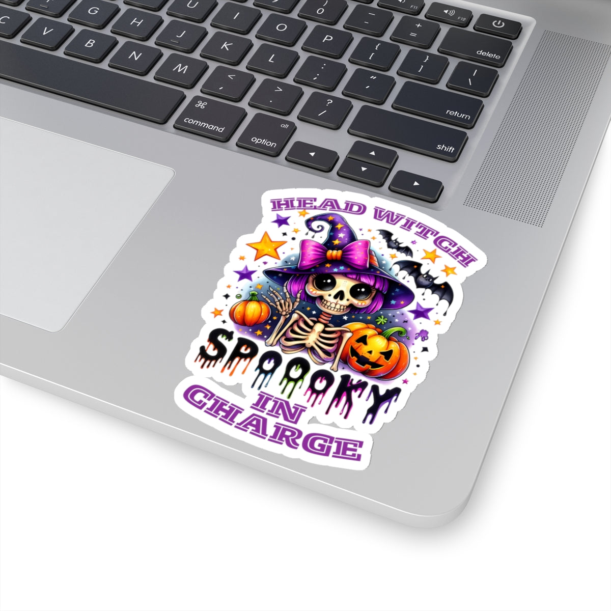 Head Witch In Charge Halloween Kiss-Cut Stickers, Spooky Vibes Happy Halloween Kiss-Cut Stickers, Happy Halloween Kiss-Cut Stickers, Spooky Season Kiss-Cut Stickers, Trick Or Treat Halloween Kiss-Cut Stickers.