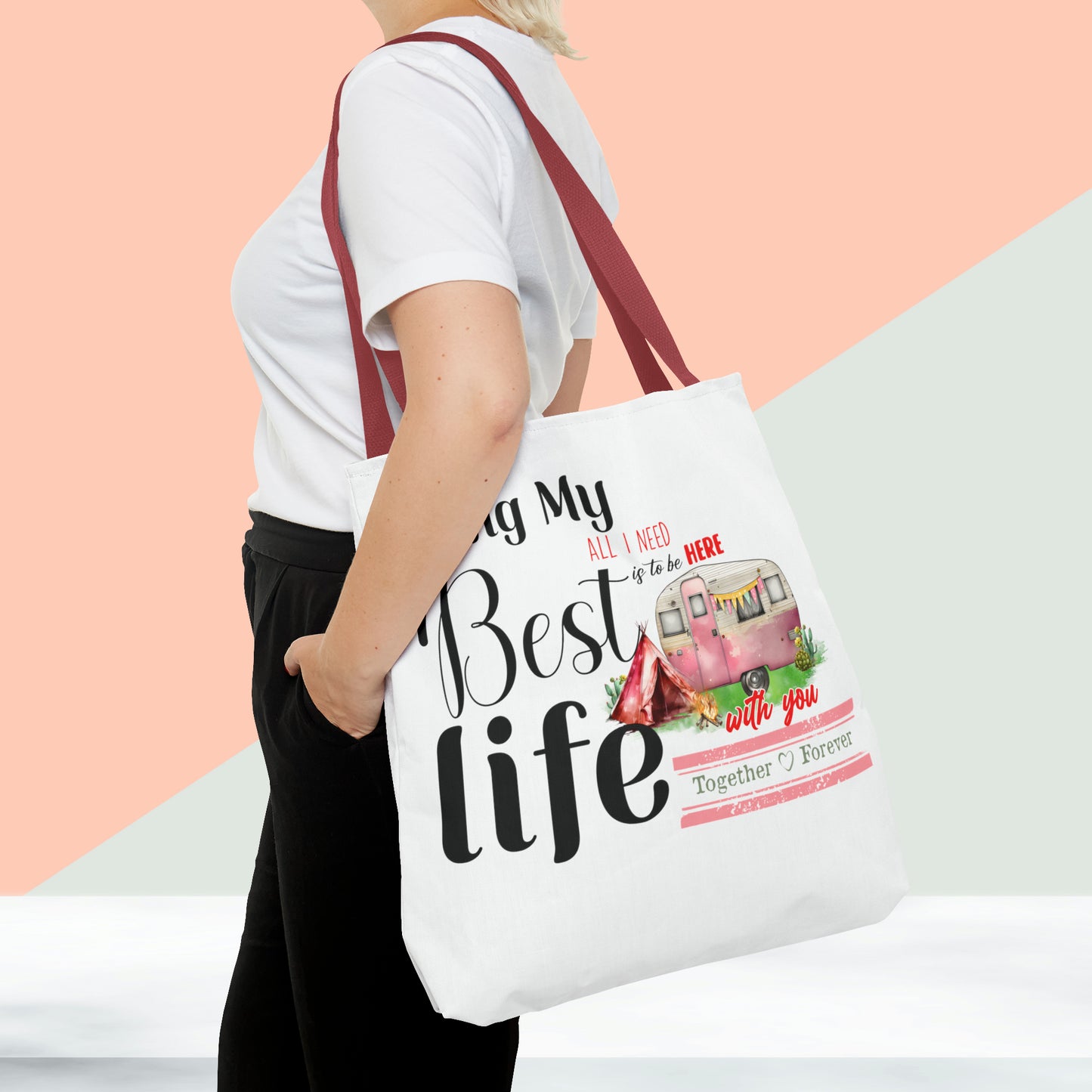 Happy Valentines Day Tote Bag