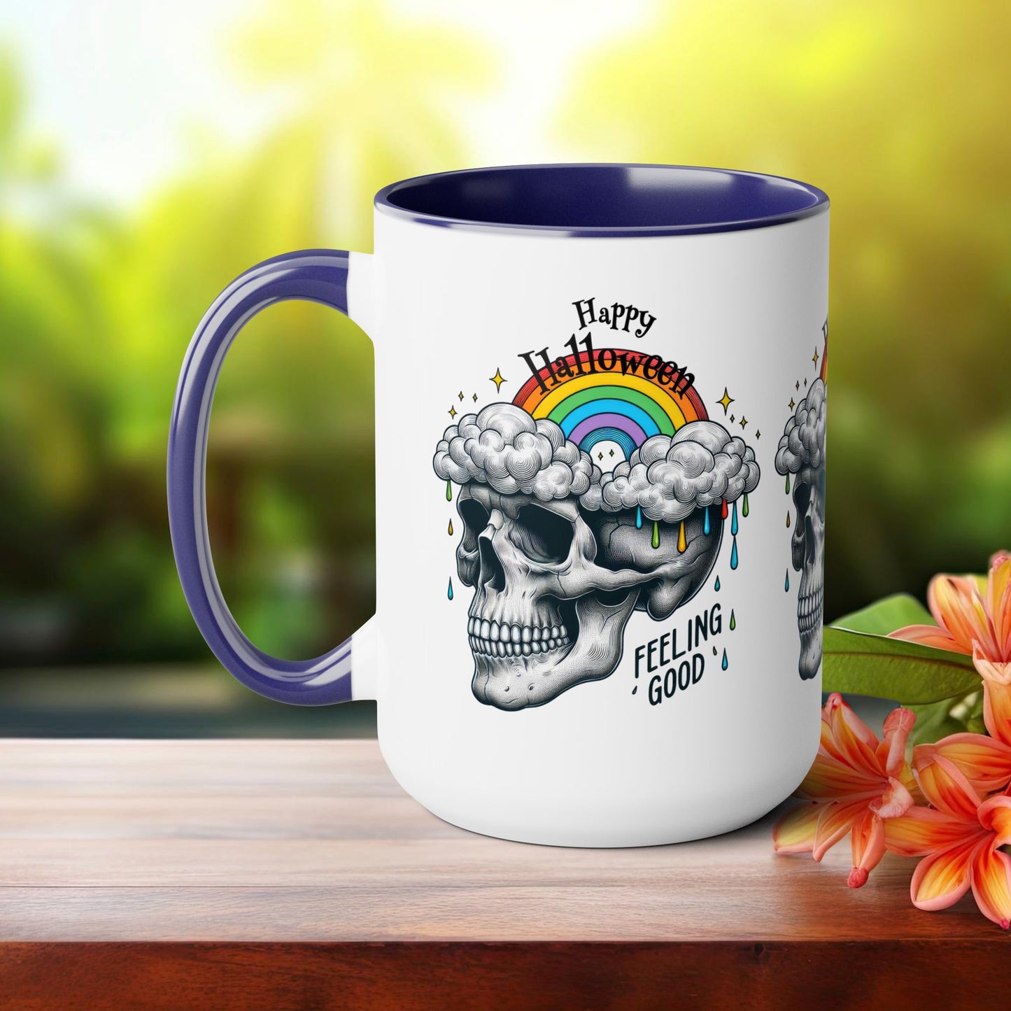 Happy Halloween Coffee Mug, Beware Halloween Coffee Mug, Trick or Treat Halloween Coffee Mug, Cute Skeleton Coffee Mug, Spooky Season Halloween Coffee Mug.