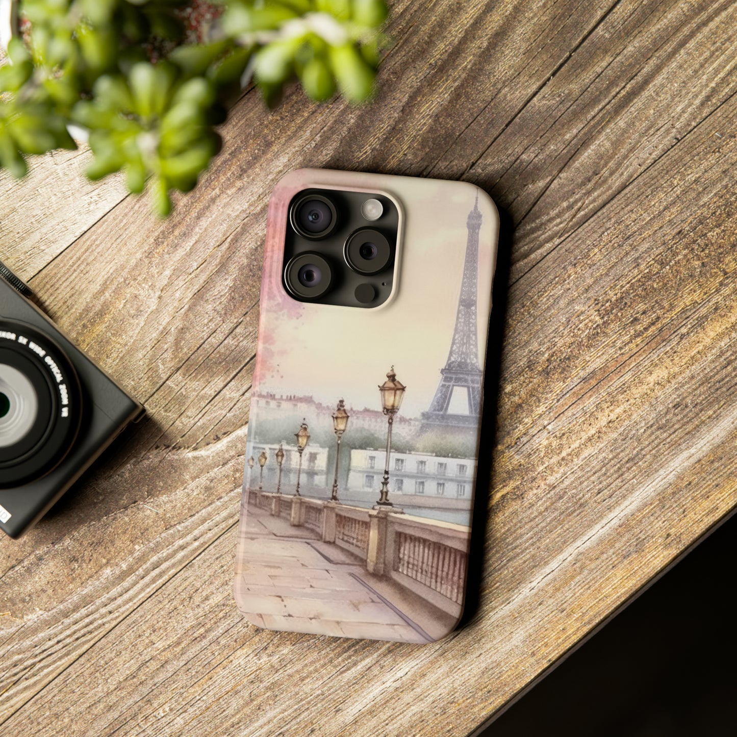 Paris Eiffel Tower IPhone 15 Phone Cases.