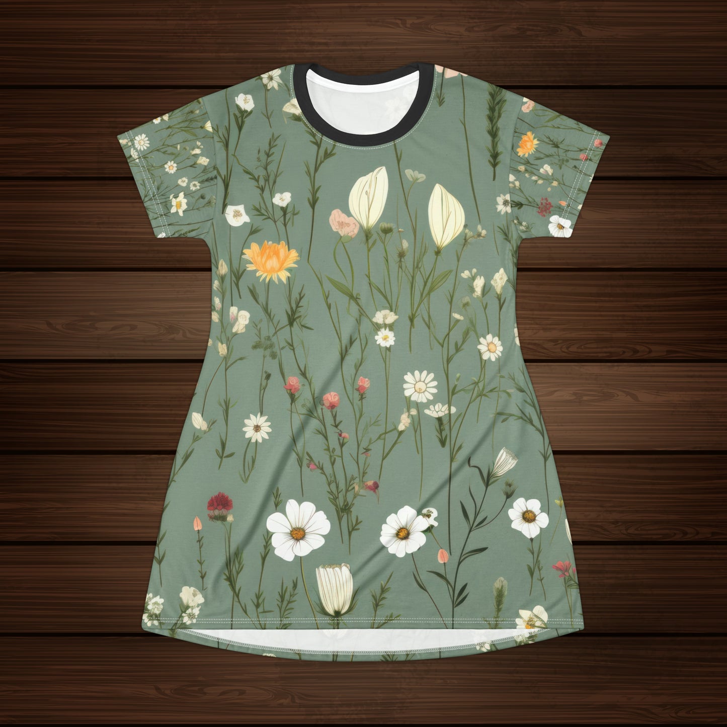 T-Shirt Dress (AOP)