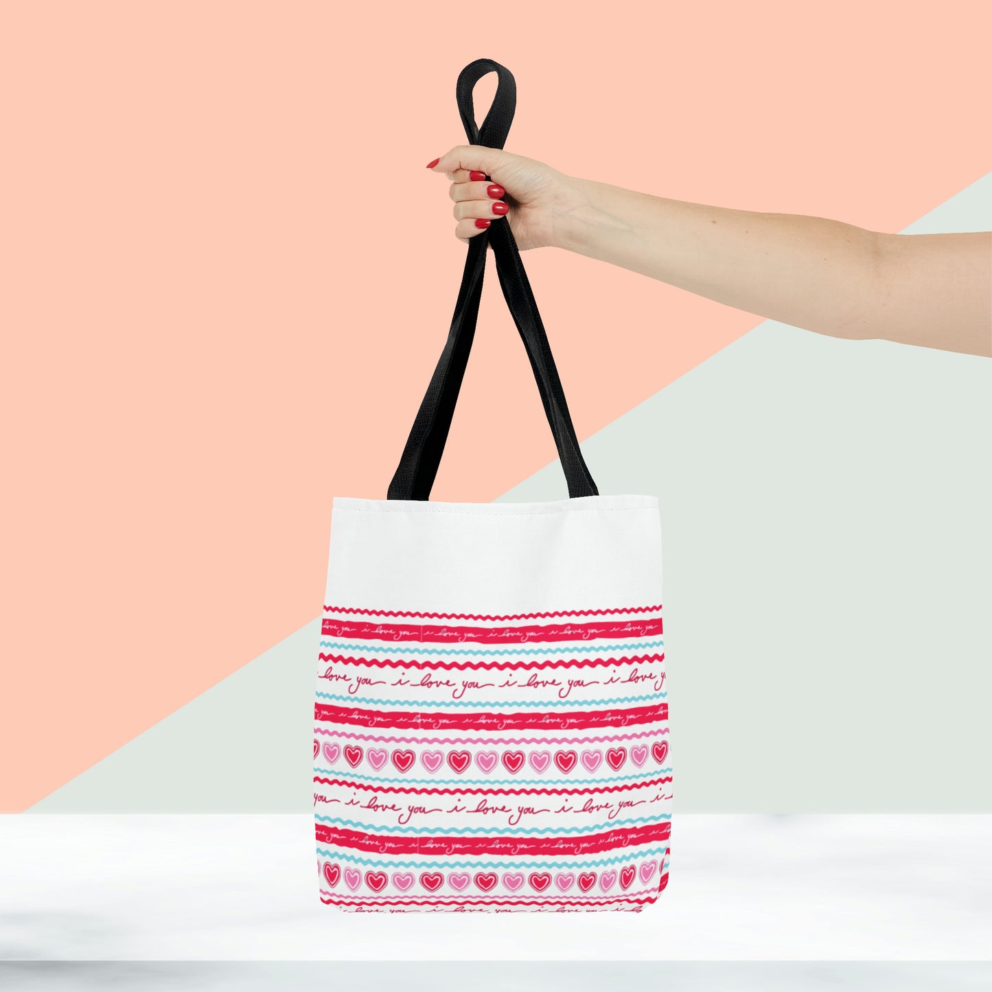 Happy Valentines Day Tote Bag